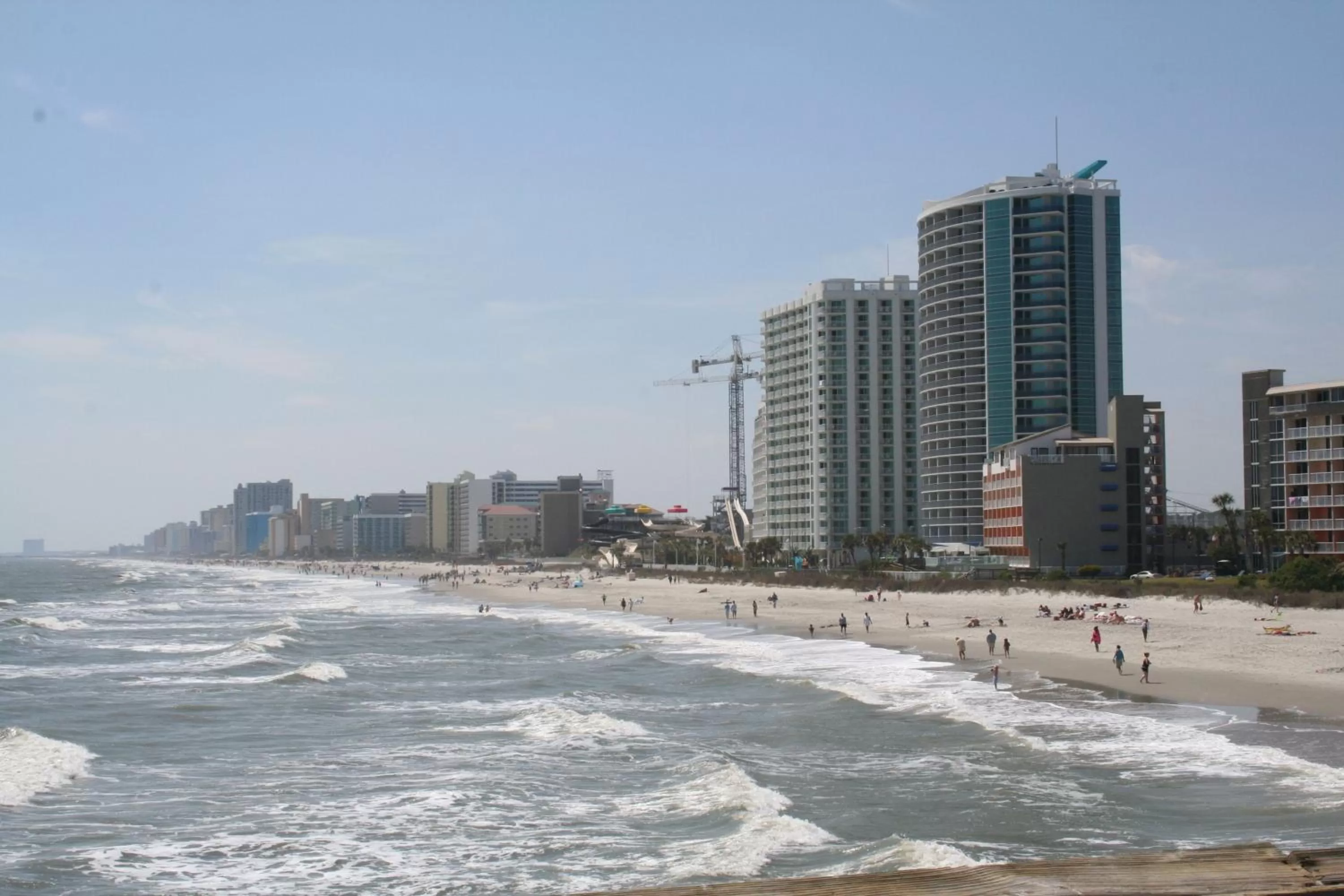 Beach in Oceans One Resort