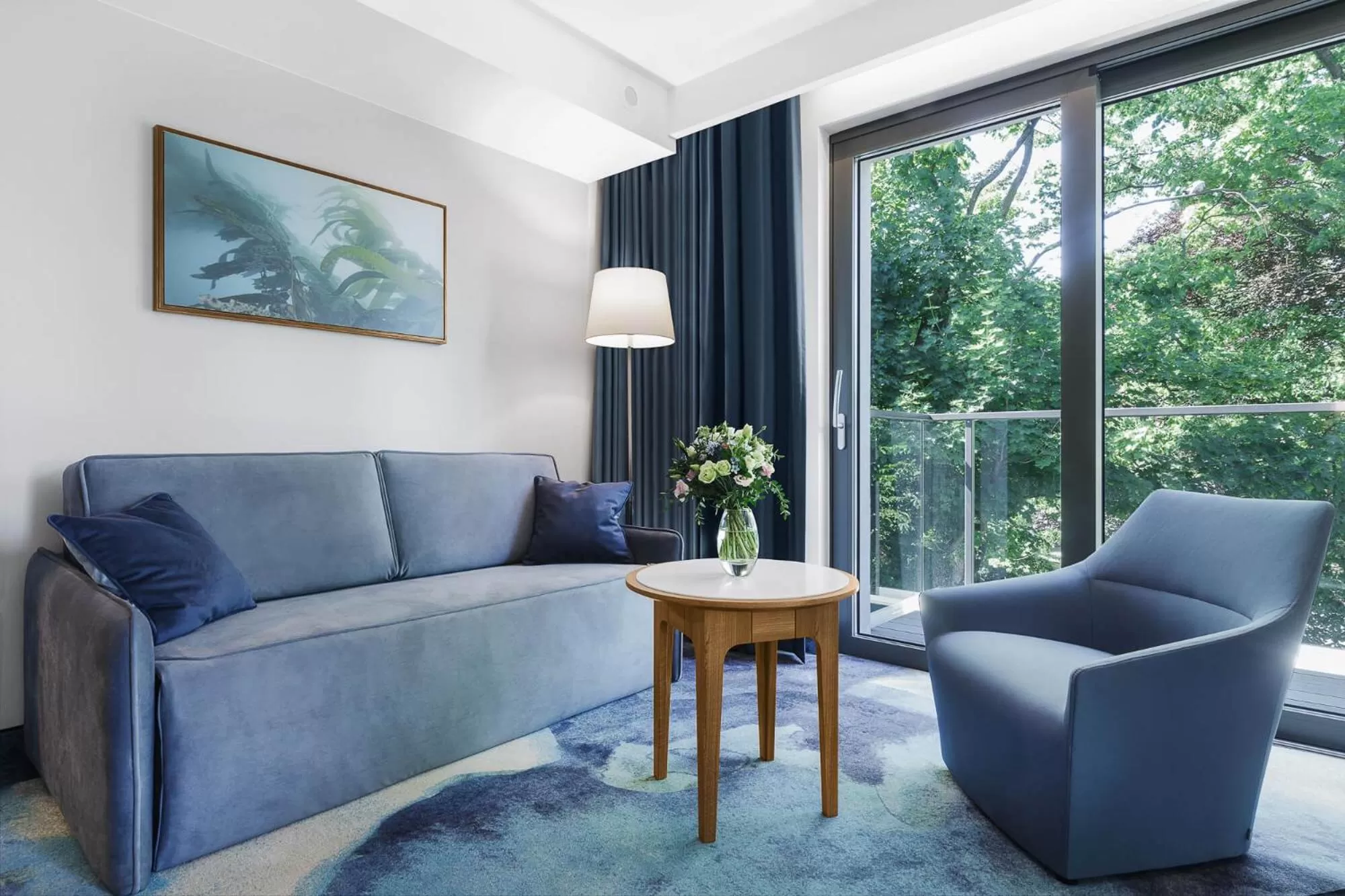 Seating area in Hotel Testa