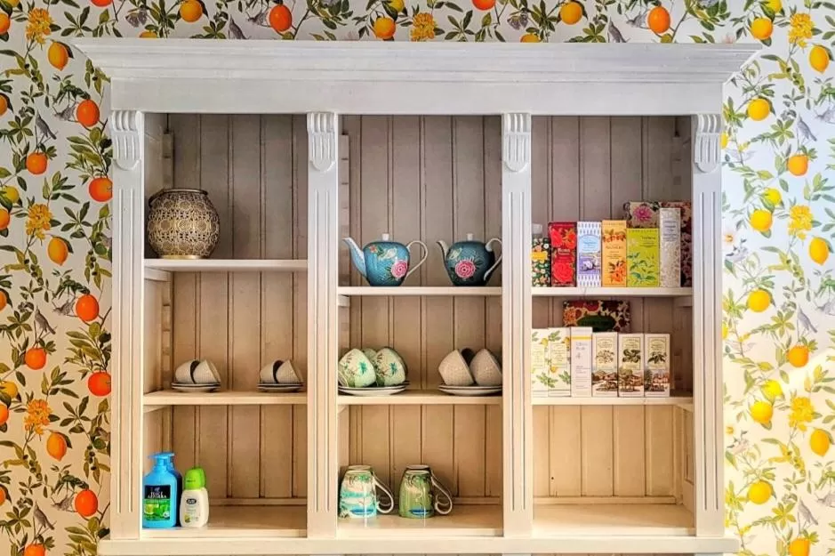 Kitchen or kitchenette in Boutique B&B Dolce Due