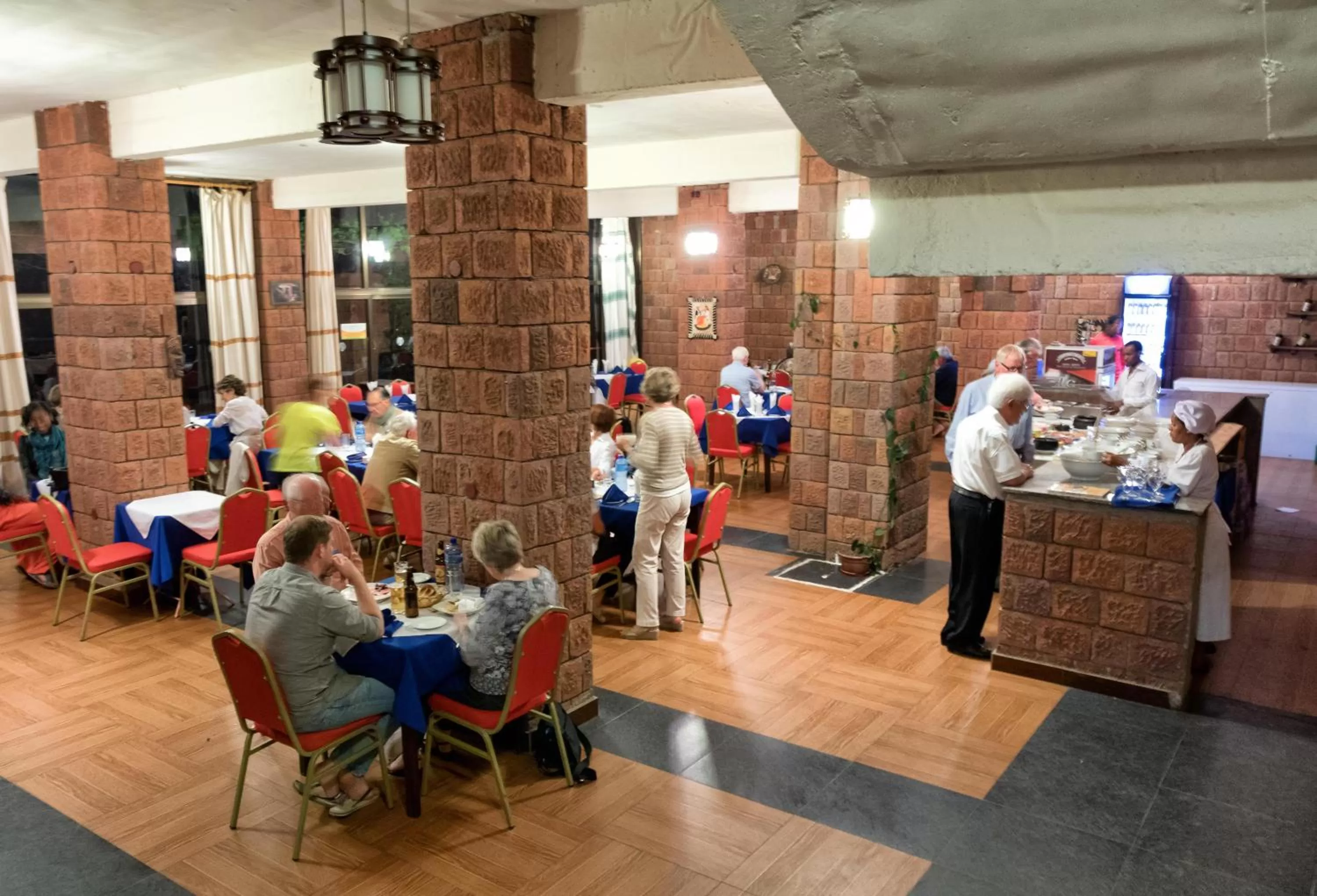 Dining area in Panoramic View Hotel