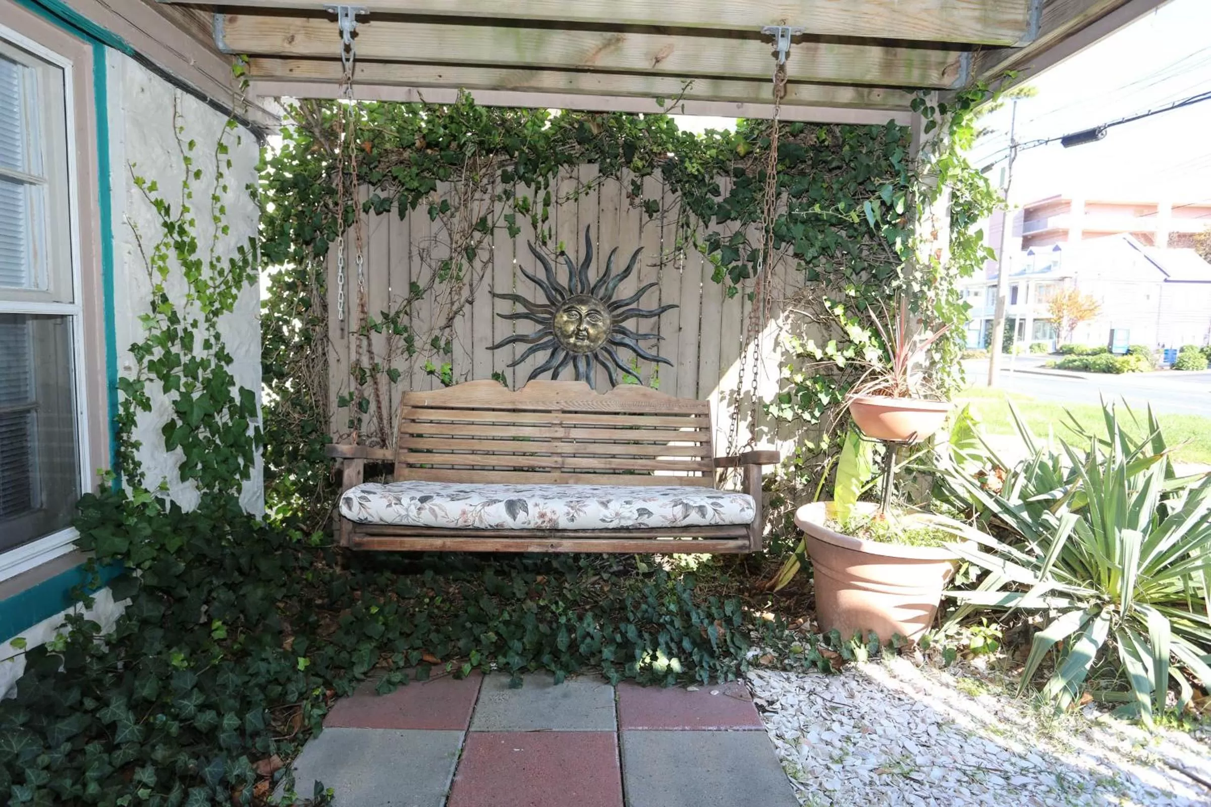 Patio in Atlantic House Bed & Breakfast