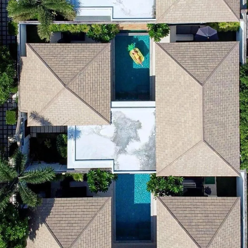 Bird's eye view in Samui Boat Lagoon