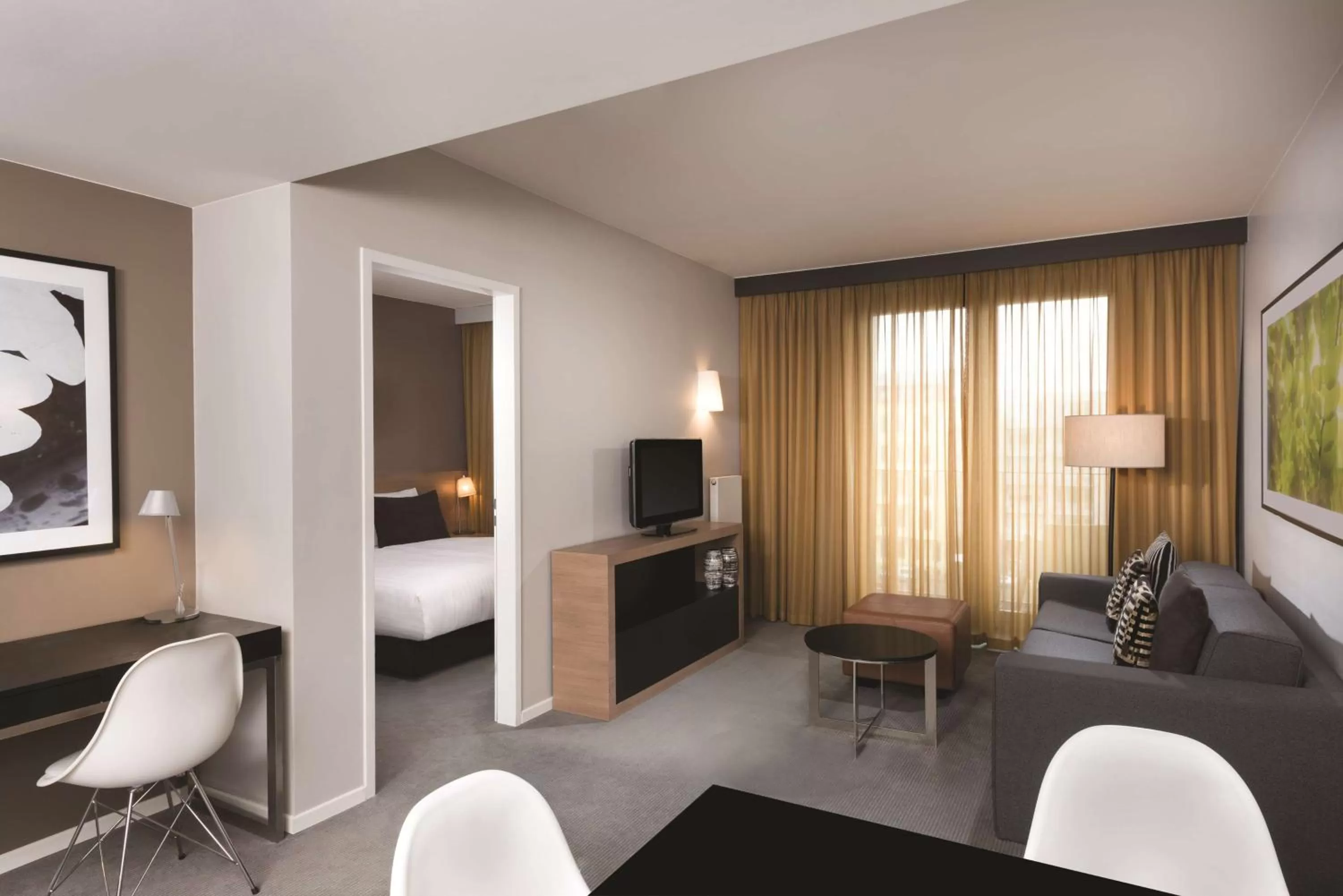 Bedroom, Bed in Adina Apartment Hotel Berlin Mitte