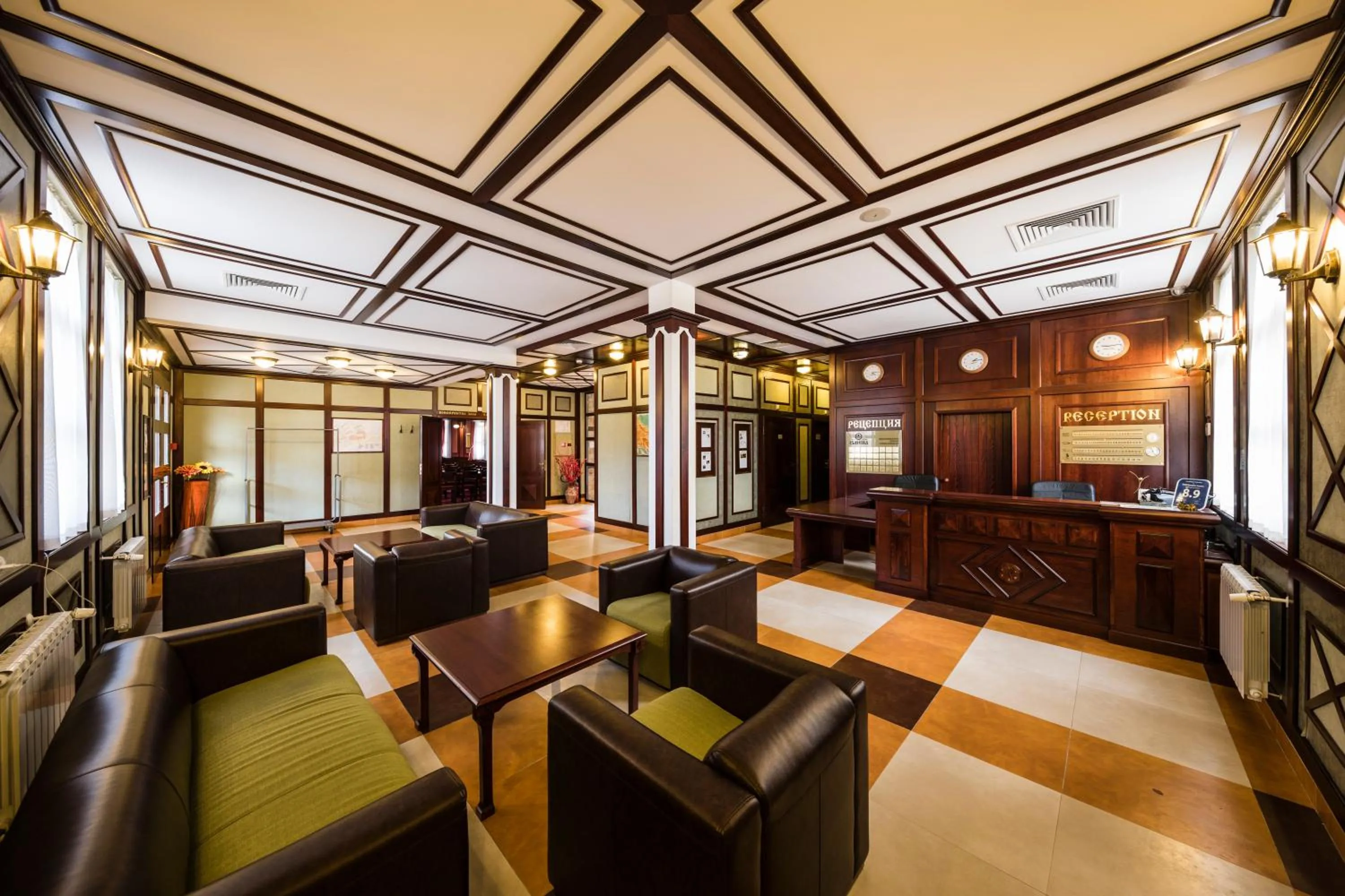 Lobby or reception in SPA Hotel Ismena