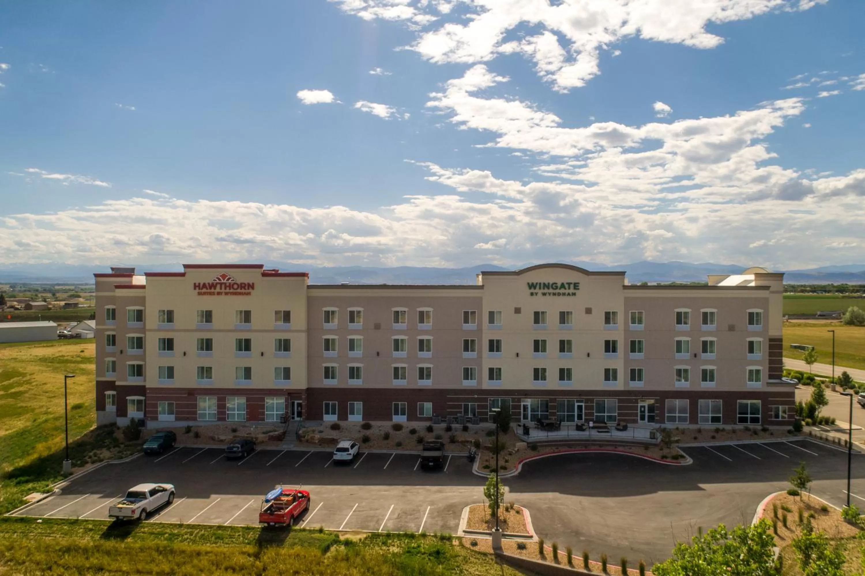 Property building in Hawthorn Extended Stay by Wyndham Loveland