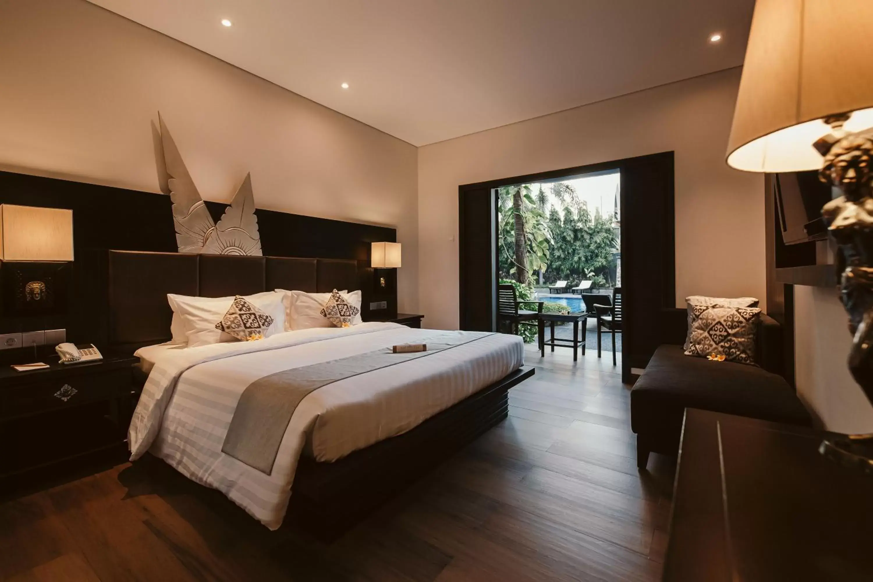 Deluxe Double or Twin Room with Pool Access in The Vira Bali Boutique Hotel & Suite Deluxe Double or Twin Room with Pool Access in The Vira Bali Boutique Hotel & Suite
