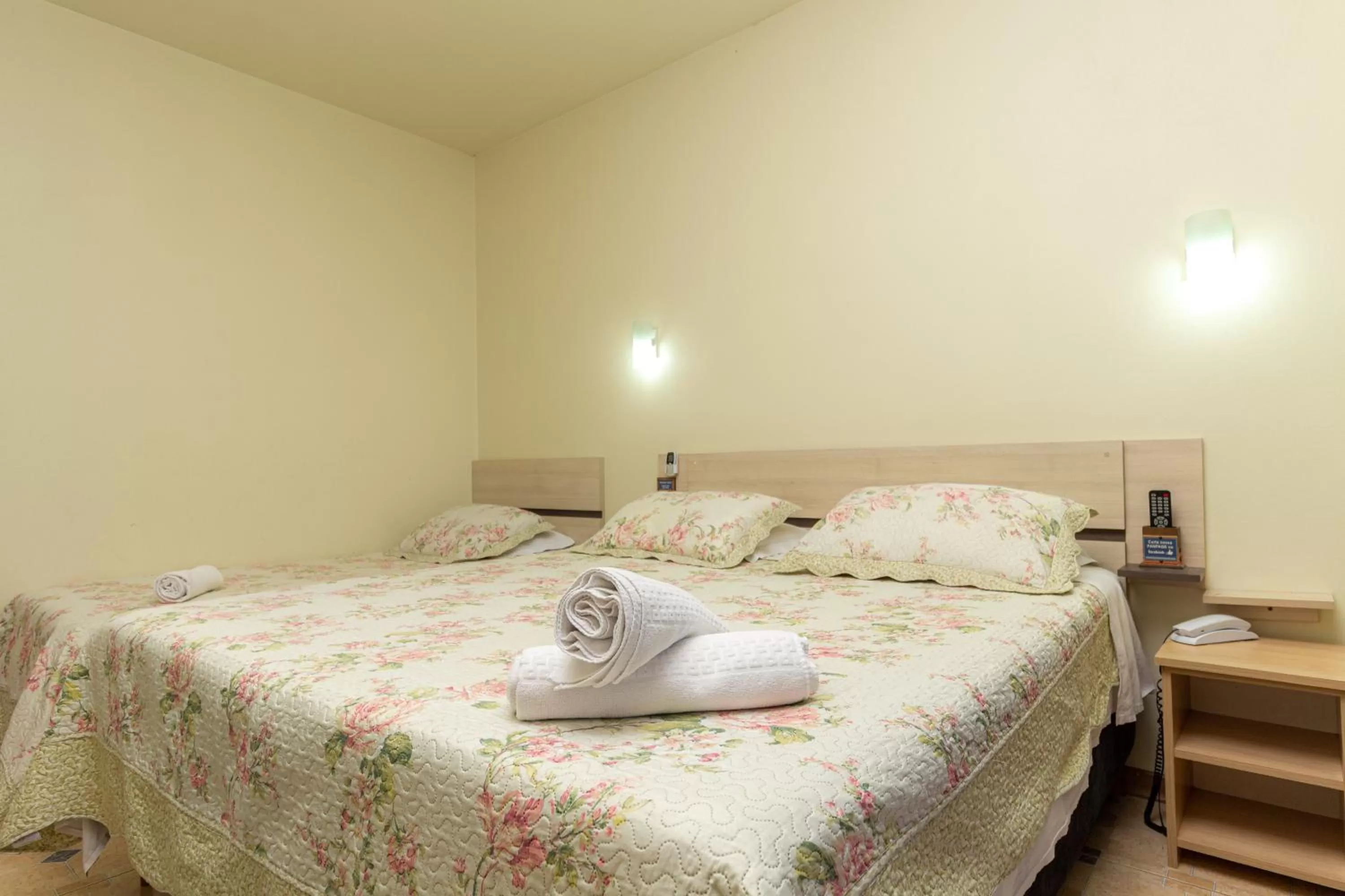 Bed in Hotel Park Haus