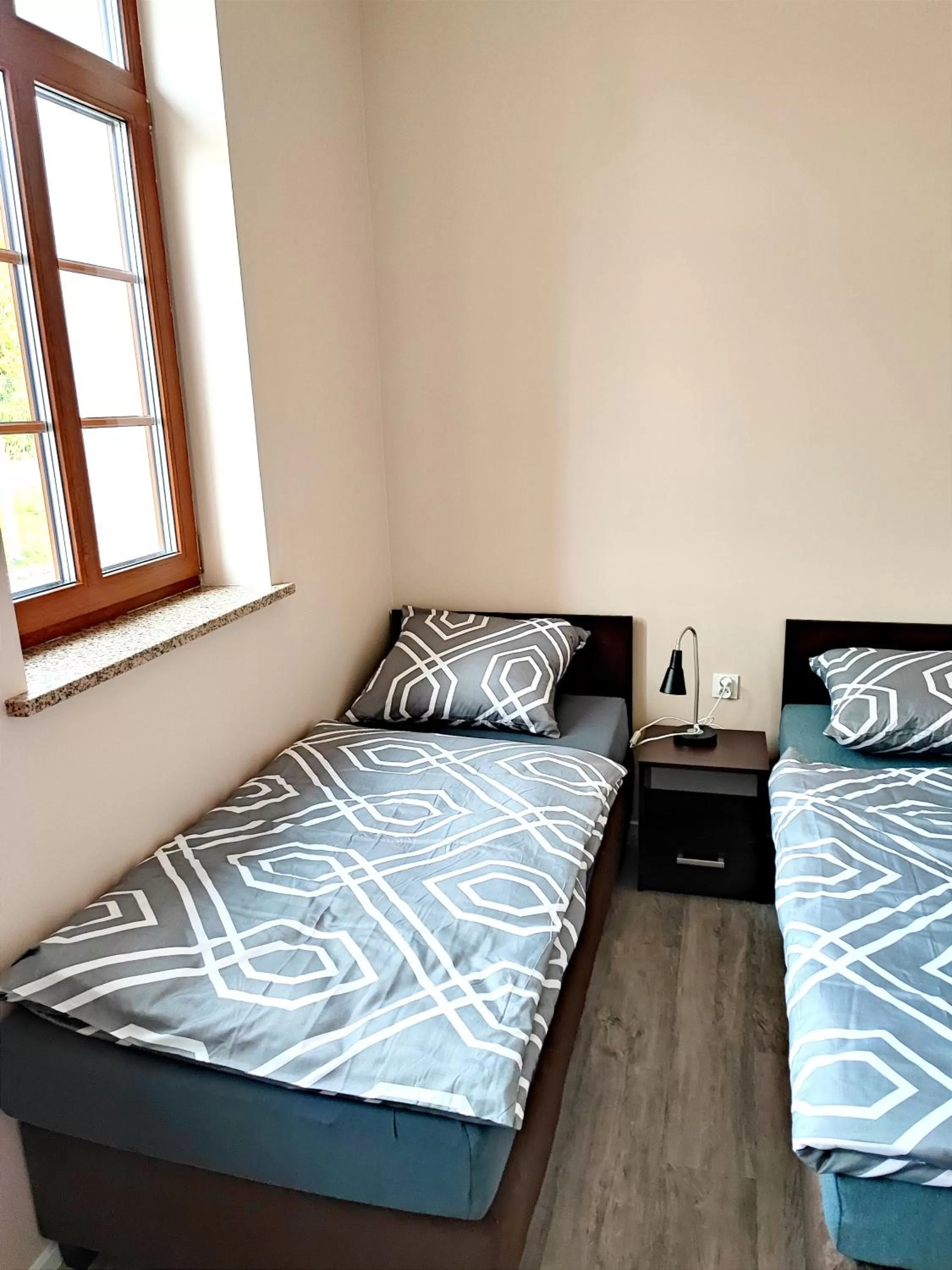 Bed in Noclegi Stara Wozownia