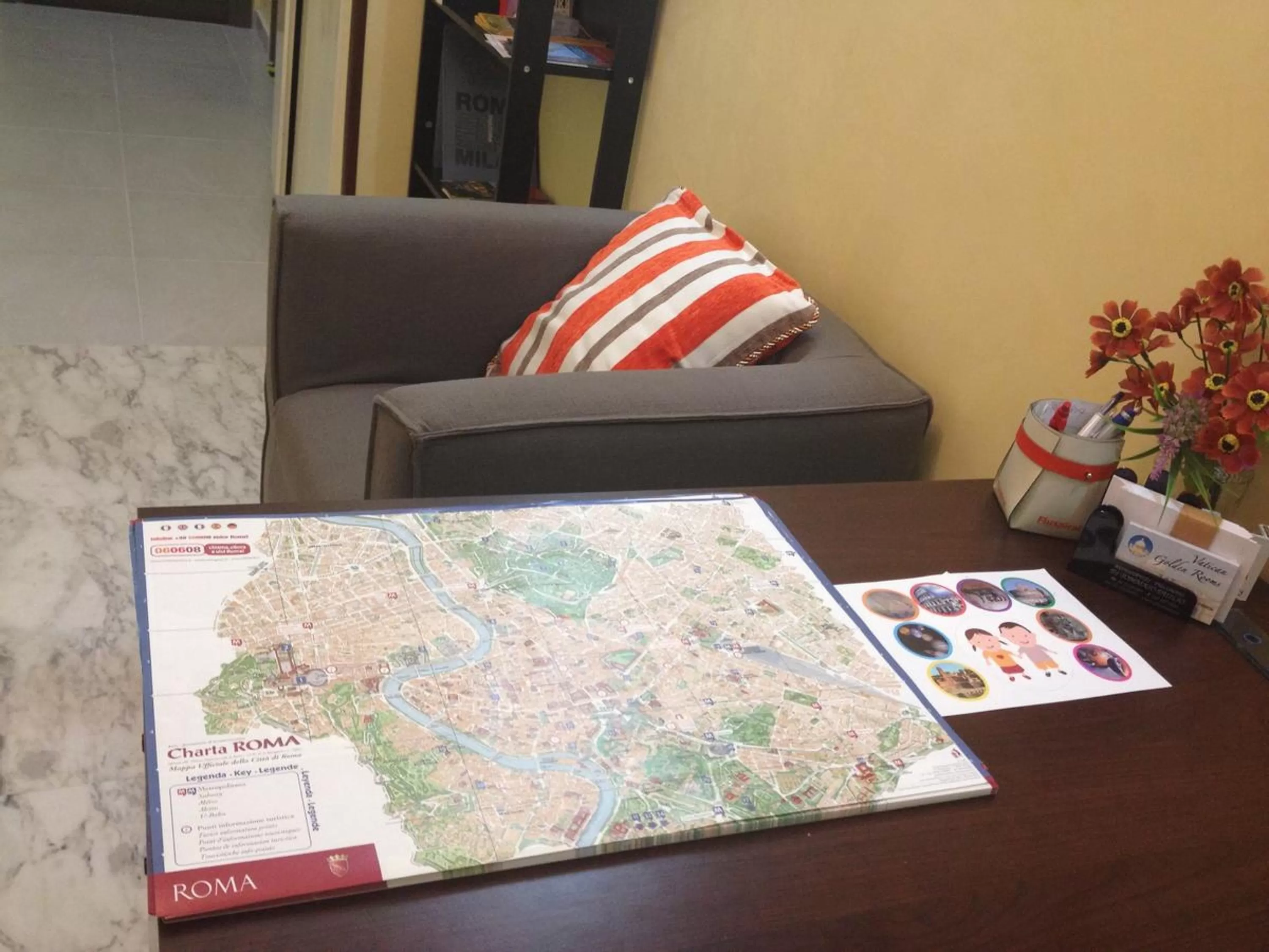 Decorative detail in Vatican Golden Rooms