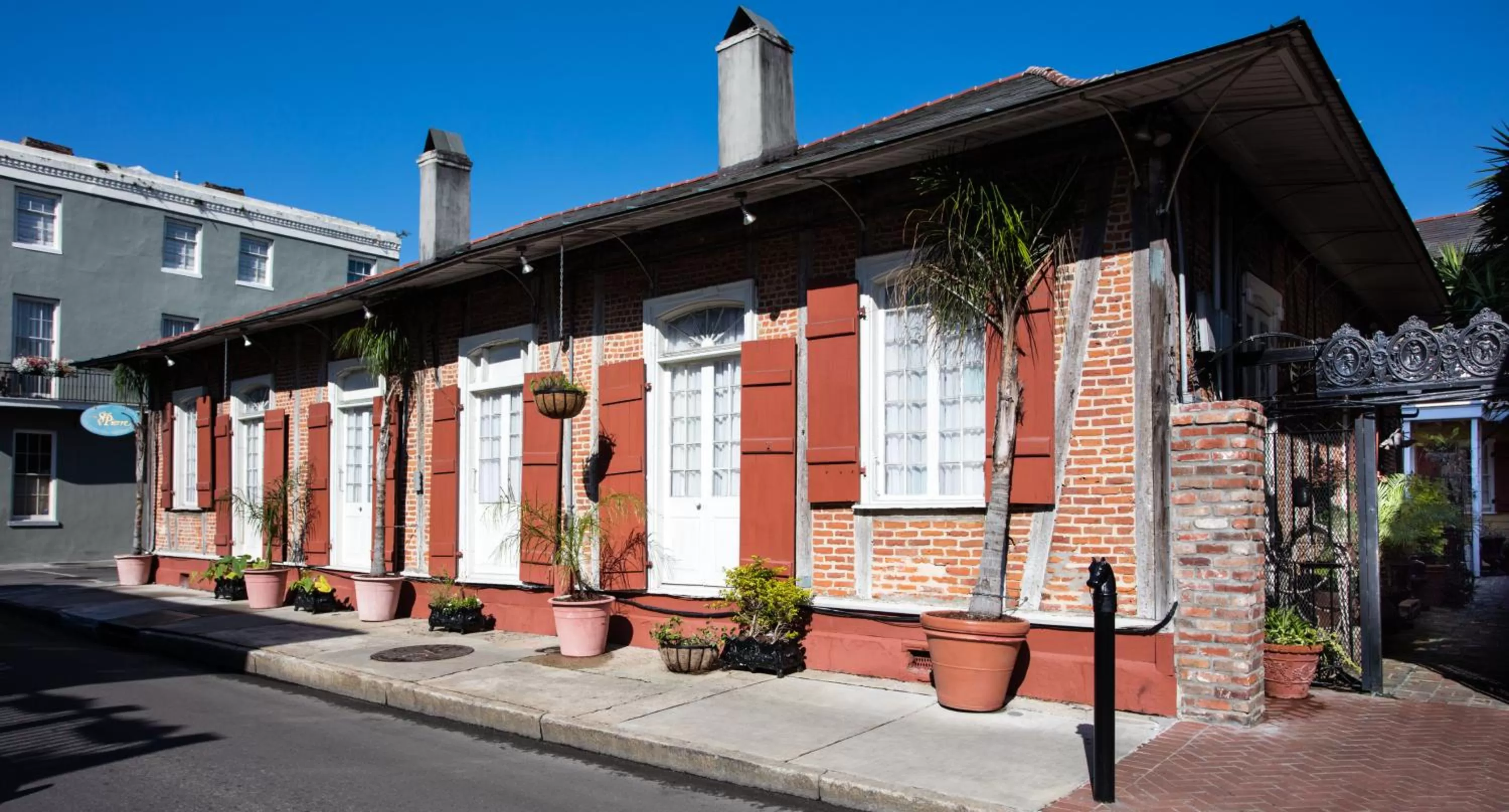 Property building in Hotel St. Pierre French Quarter