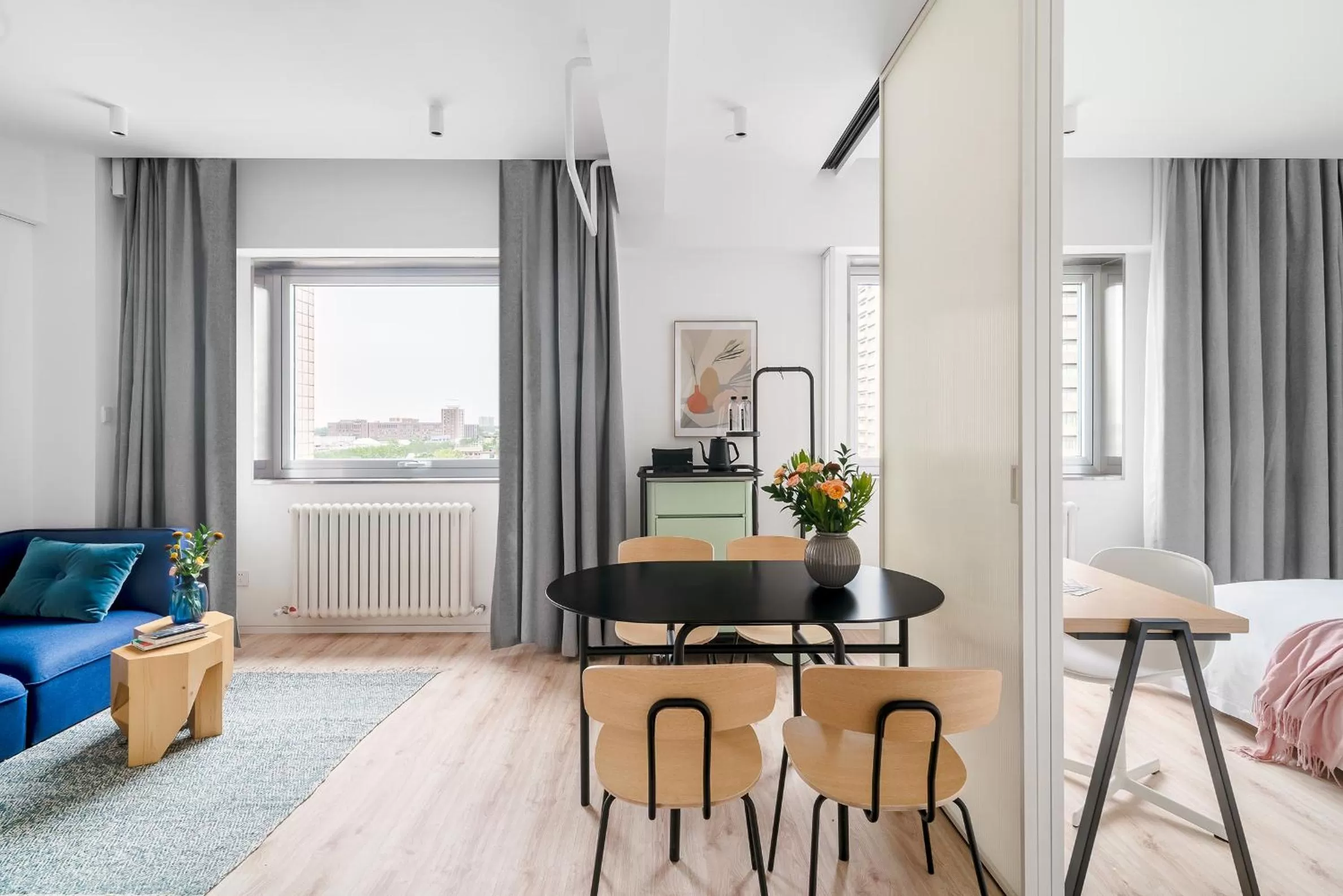 Living room in Stey Beijing 798 Art Zone Hotel