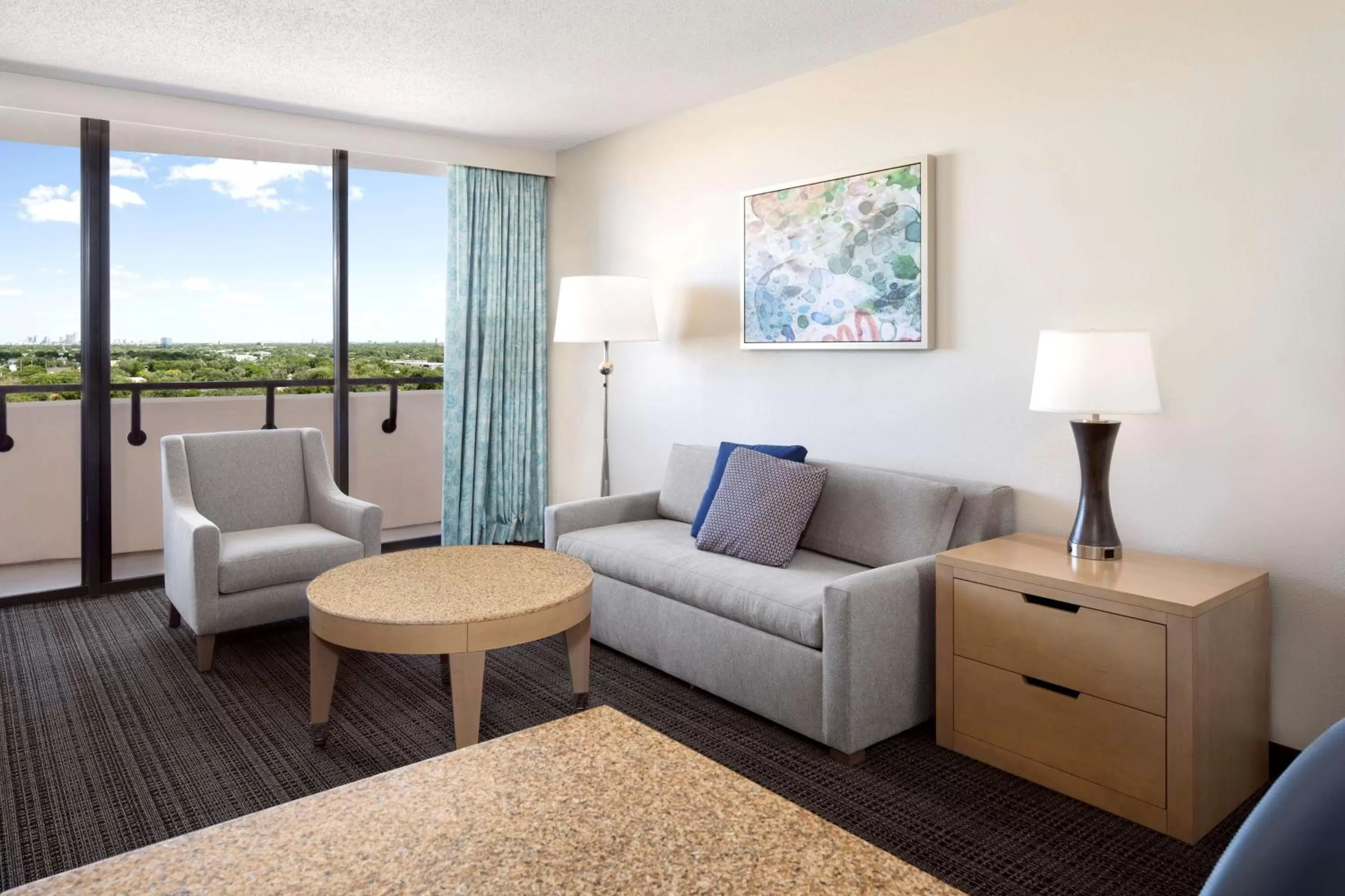 Living room in Embassy Suites by Hilton Tampa Airport Westshore