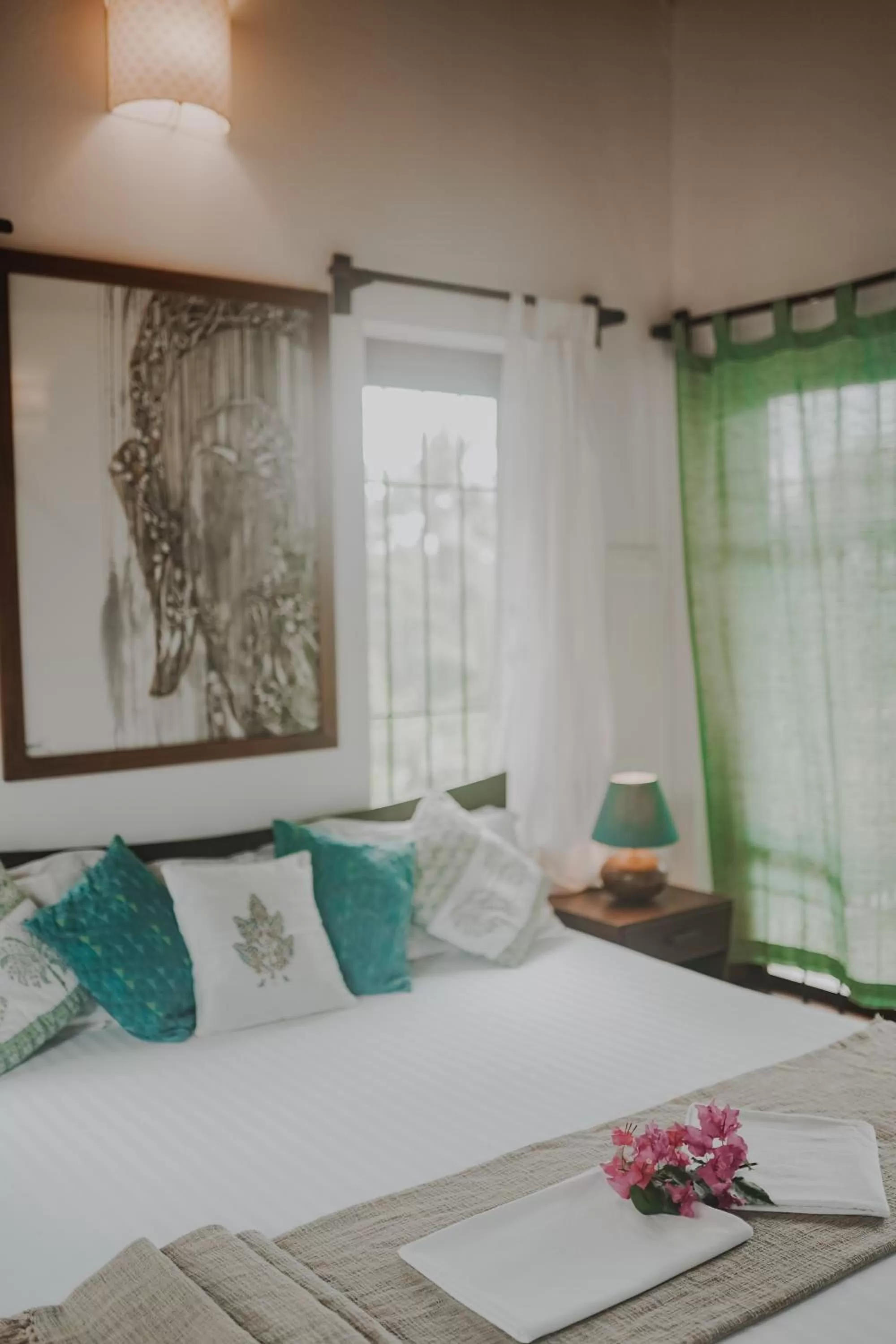 Bedroom, Bed in Villa Akasa