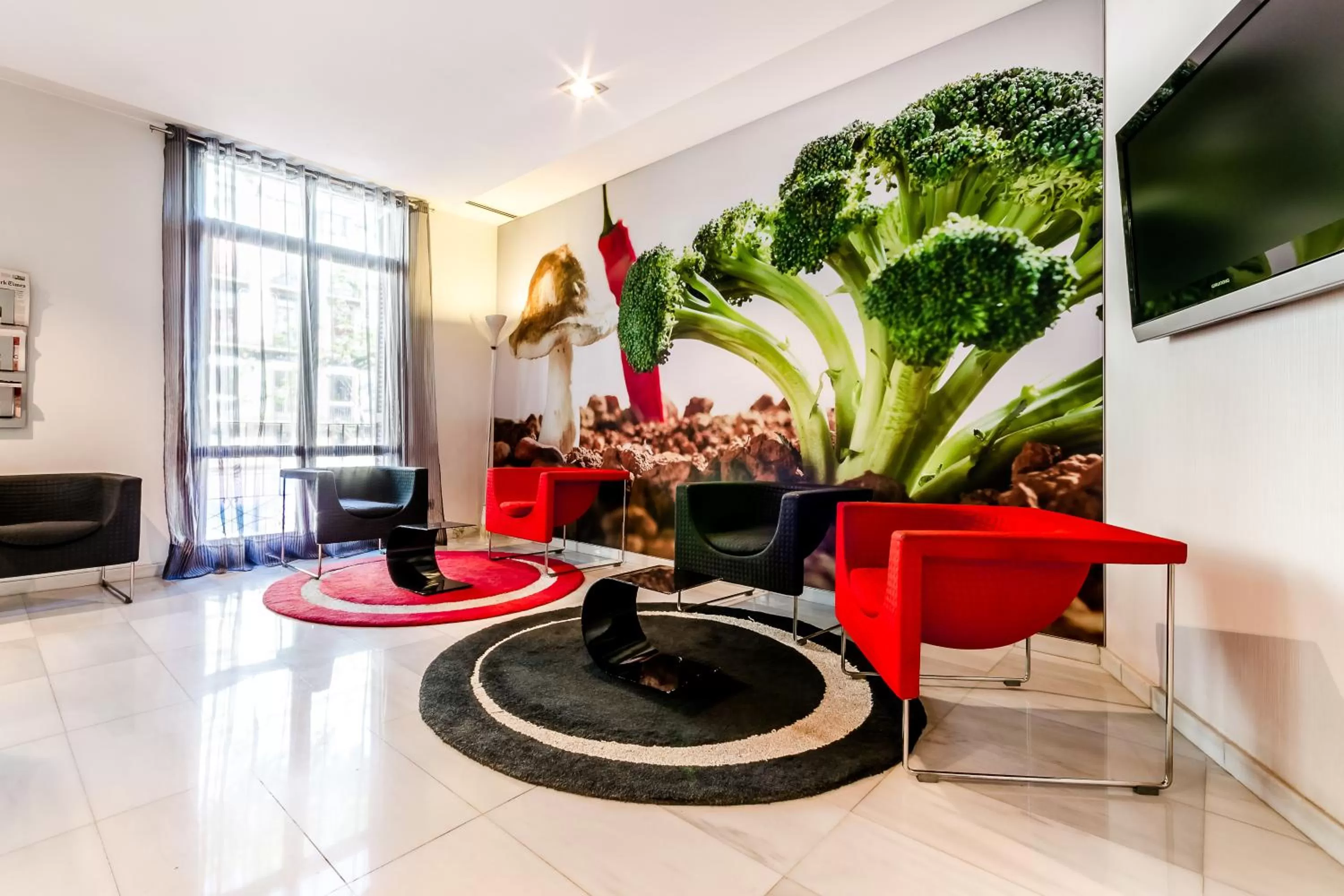 Lobby or reception in Exe Ramblas Boquería