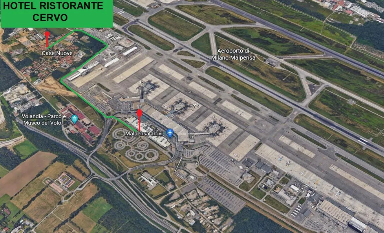 Bird's eye view in Hotel Ristorante Cervo Malpensa