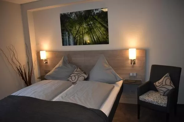 Bed in Hotel Neue Stuben