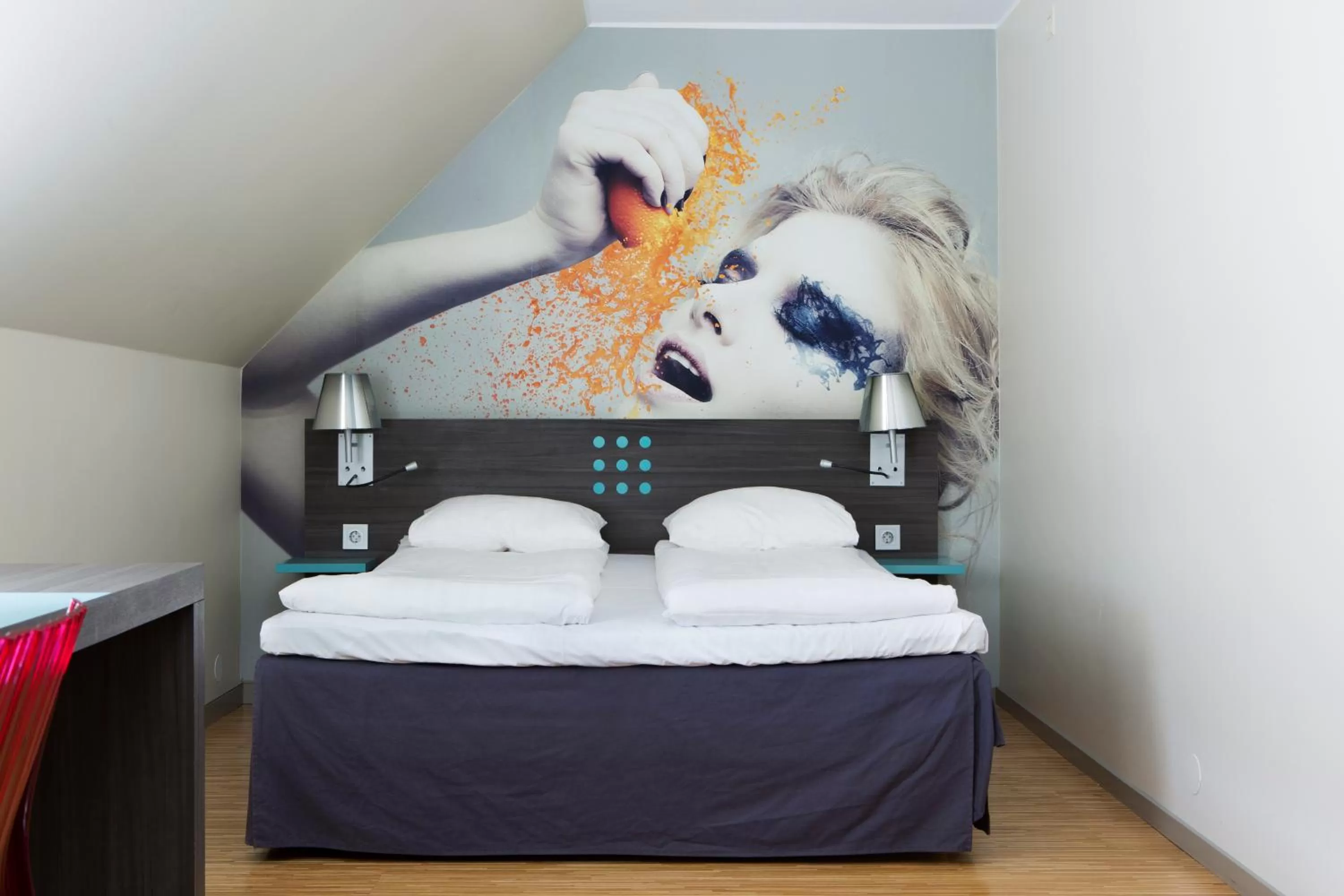 Bed in Comfort Hotel Helsingborg