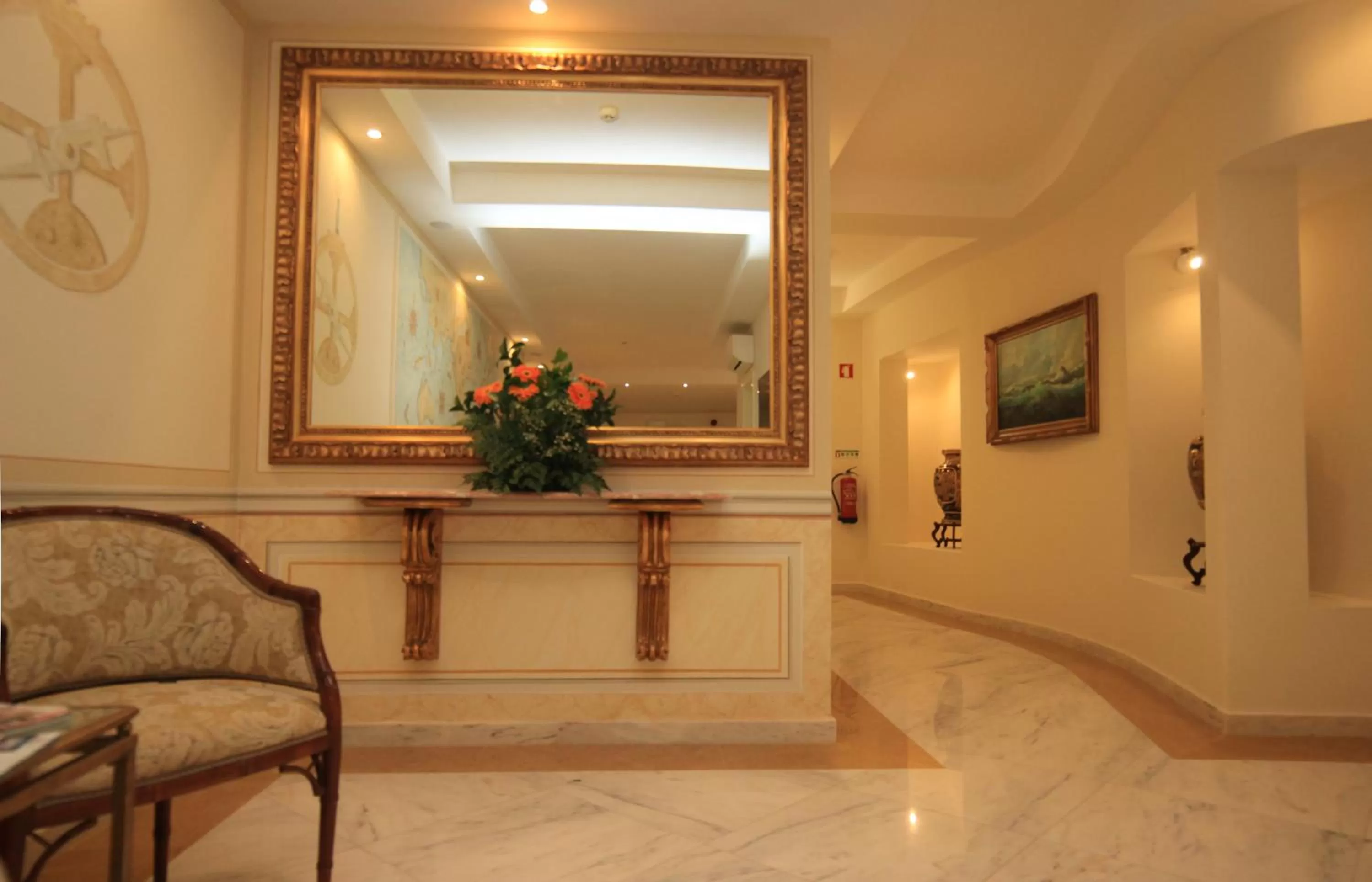 Lobby or reception in Lagoa Hotel