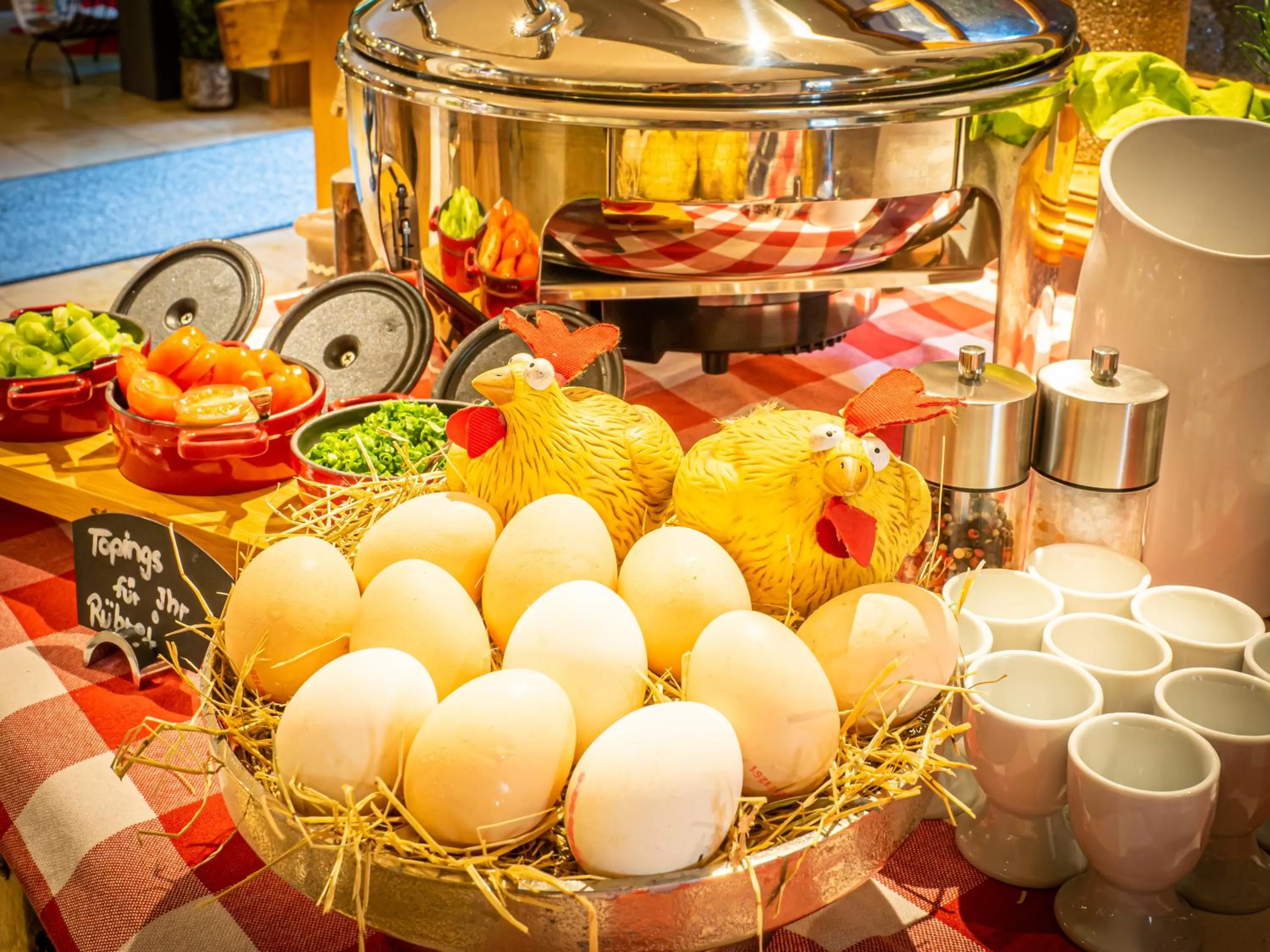 Buffet breakfast in Mäsers Allgäuherz