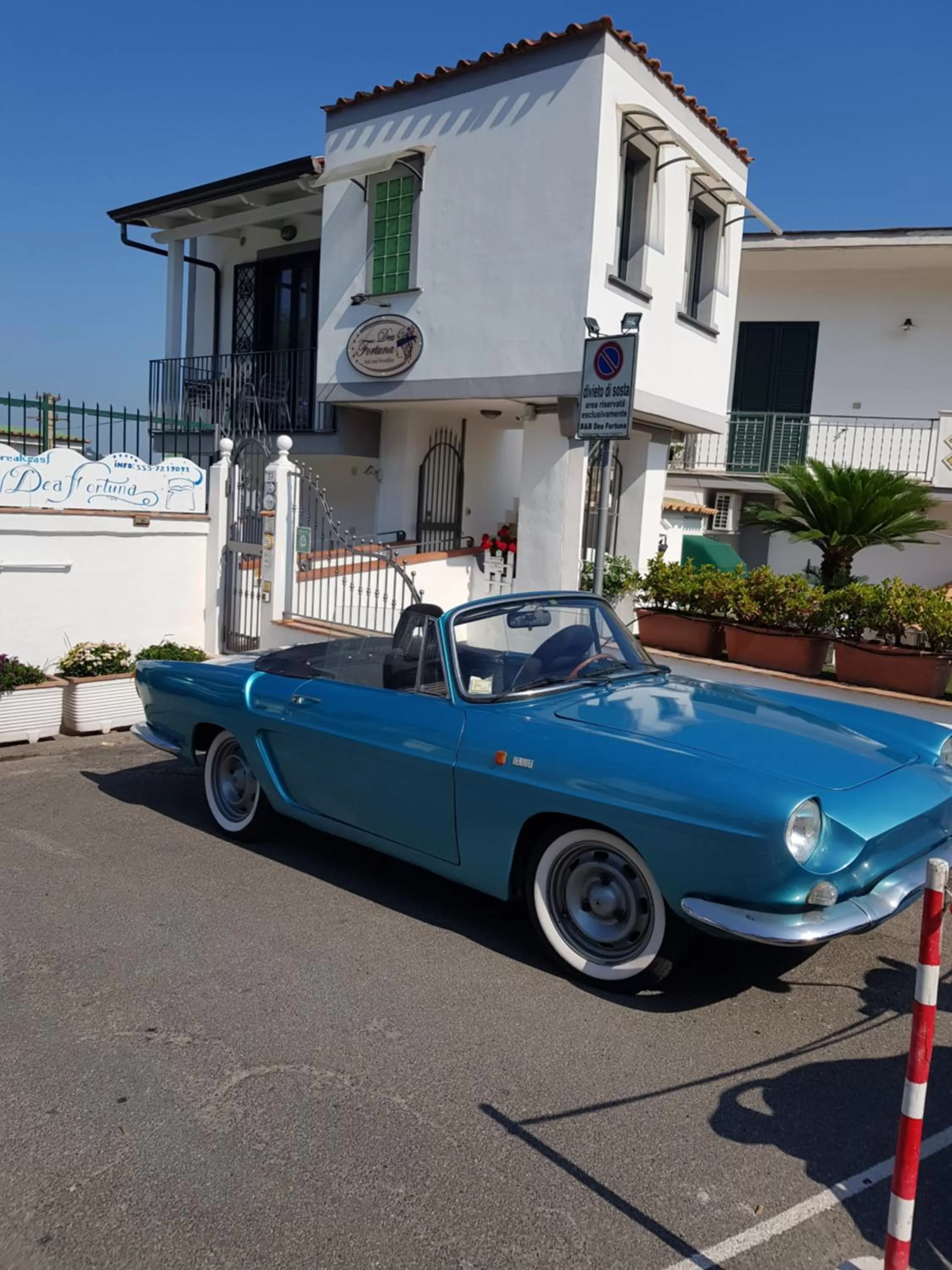 Parking in b&b Dea Fortuna