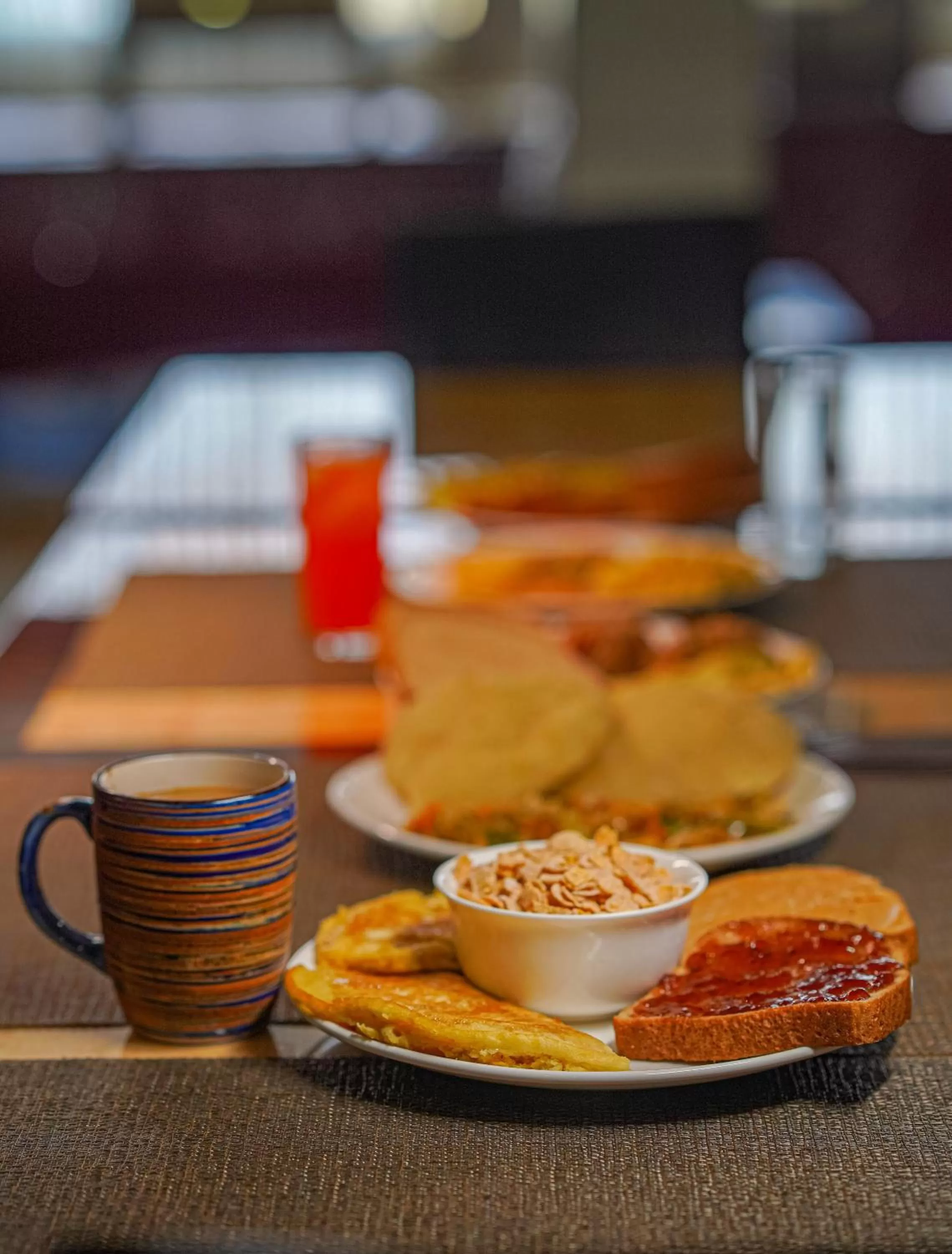Food and drinks in Metro Hotel Couva