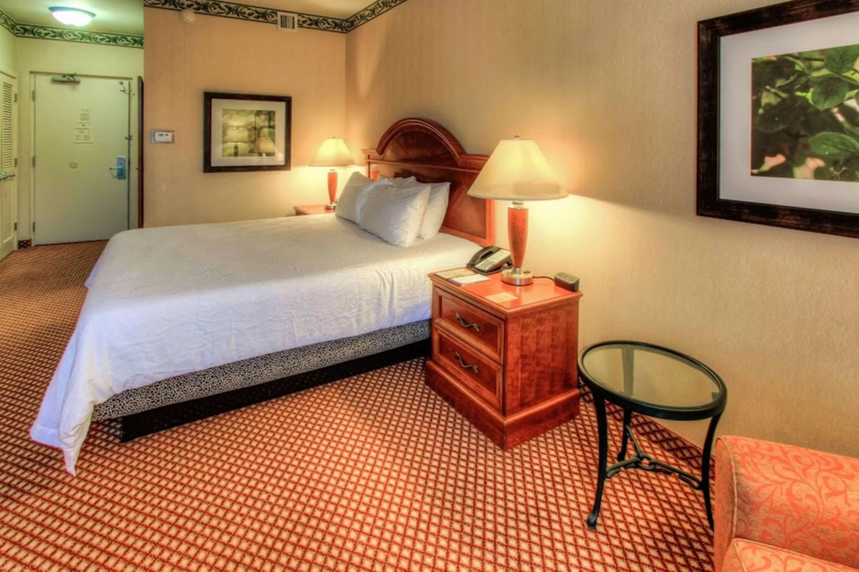 King Room - Hearing Accessibility with Roll in Shower in Hilton Garden Inn Williamsburg