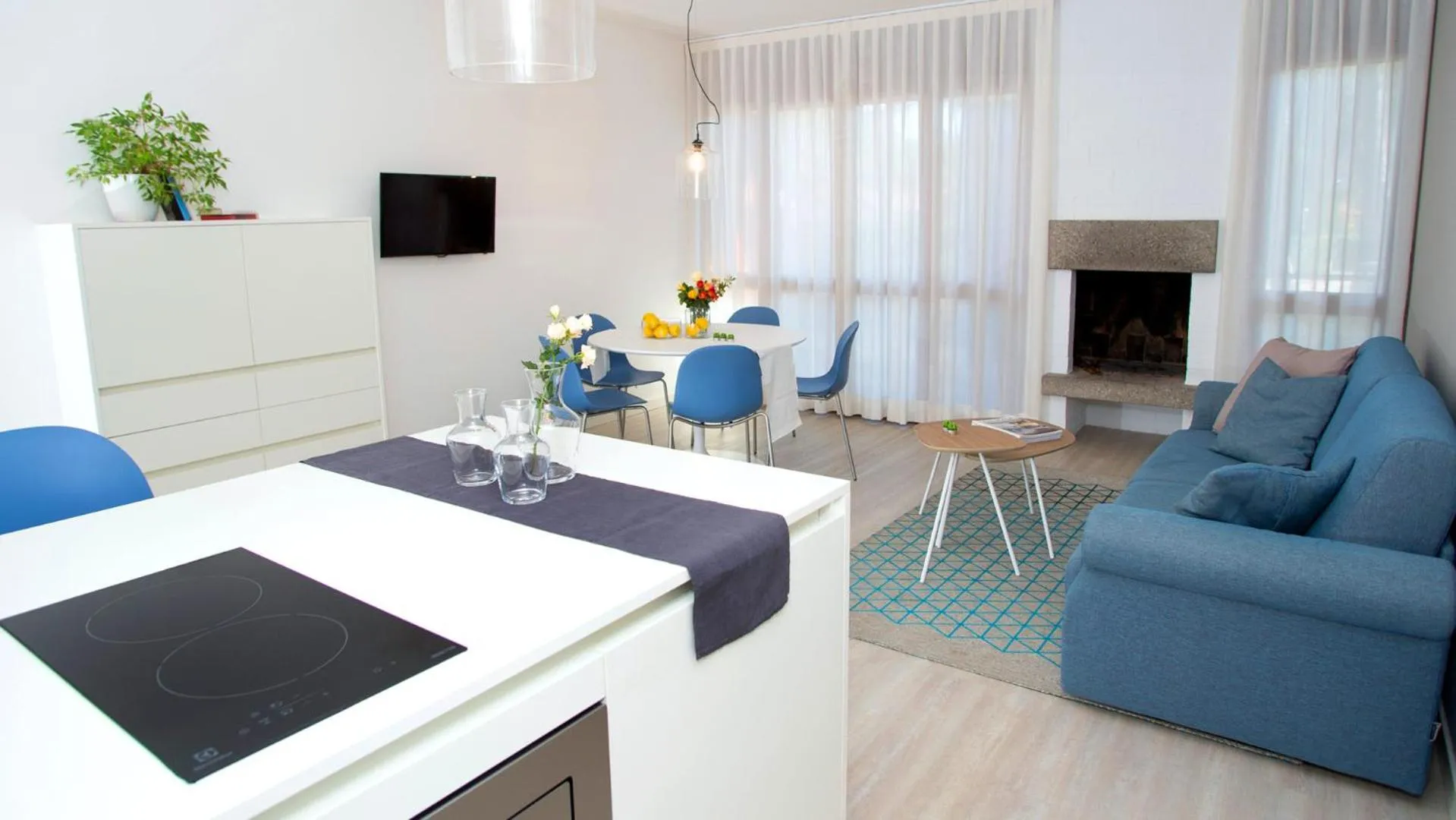 Kitchen or kitchenette in Hotel President