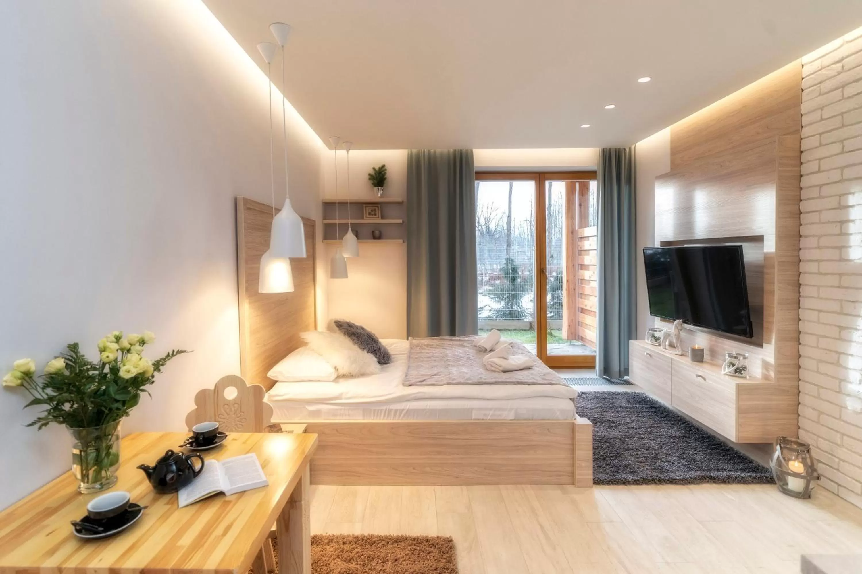 Bed in Aparthotel Giewont