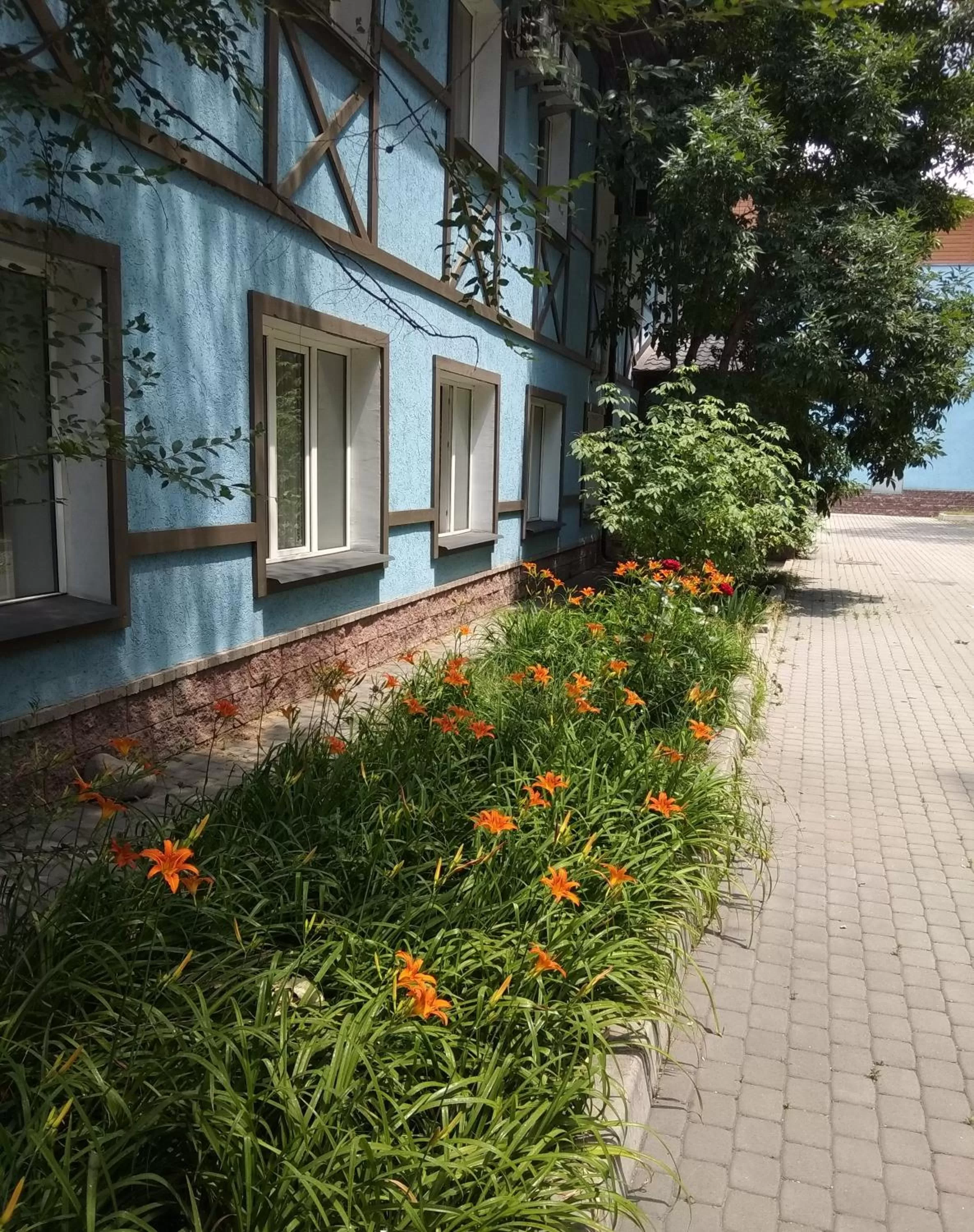 Facade/entrance in Resident Hotel Almaty
