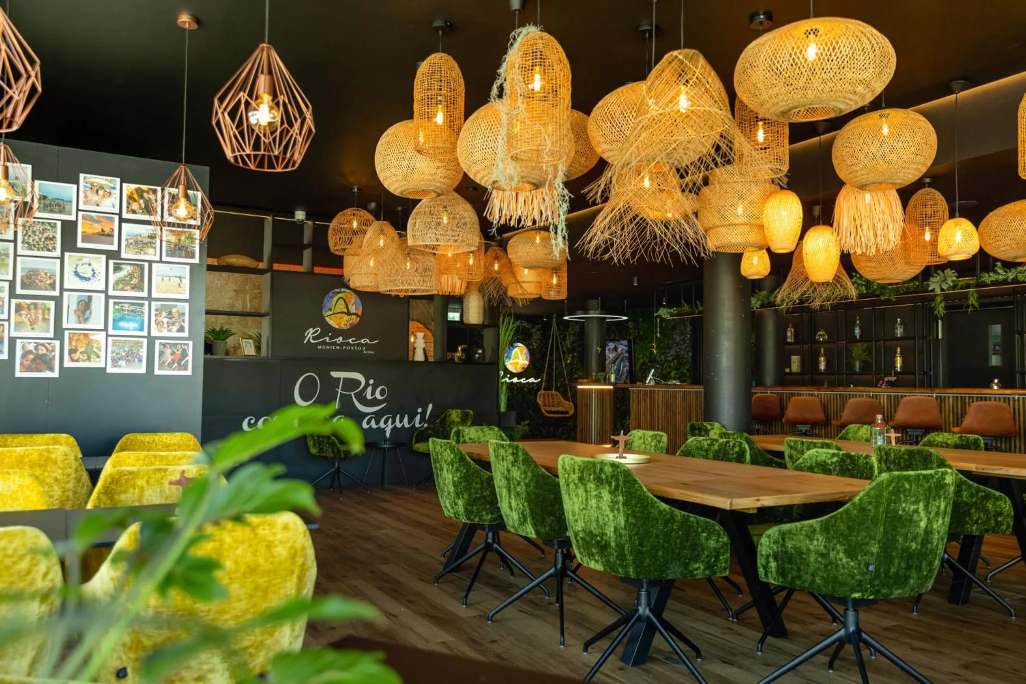 Lounge or bar in Rioca Munich Posto 3