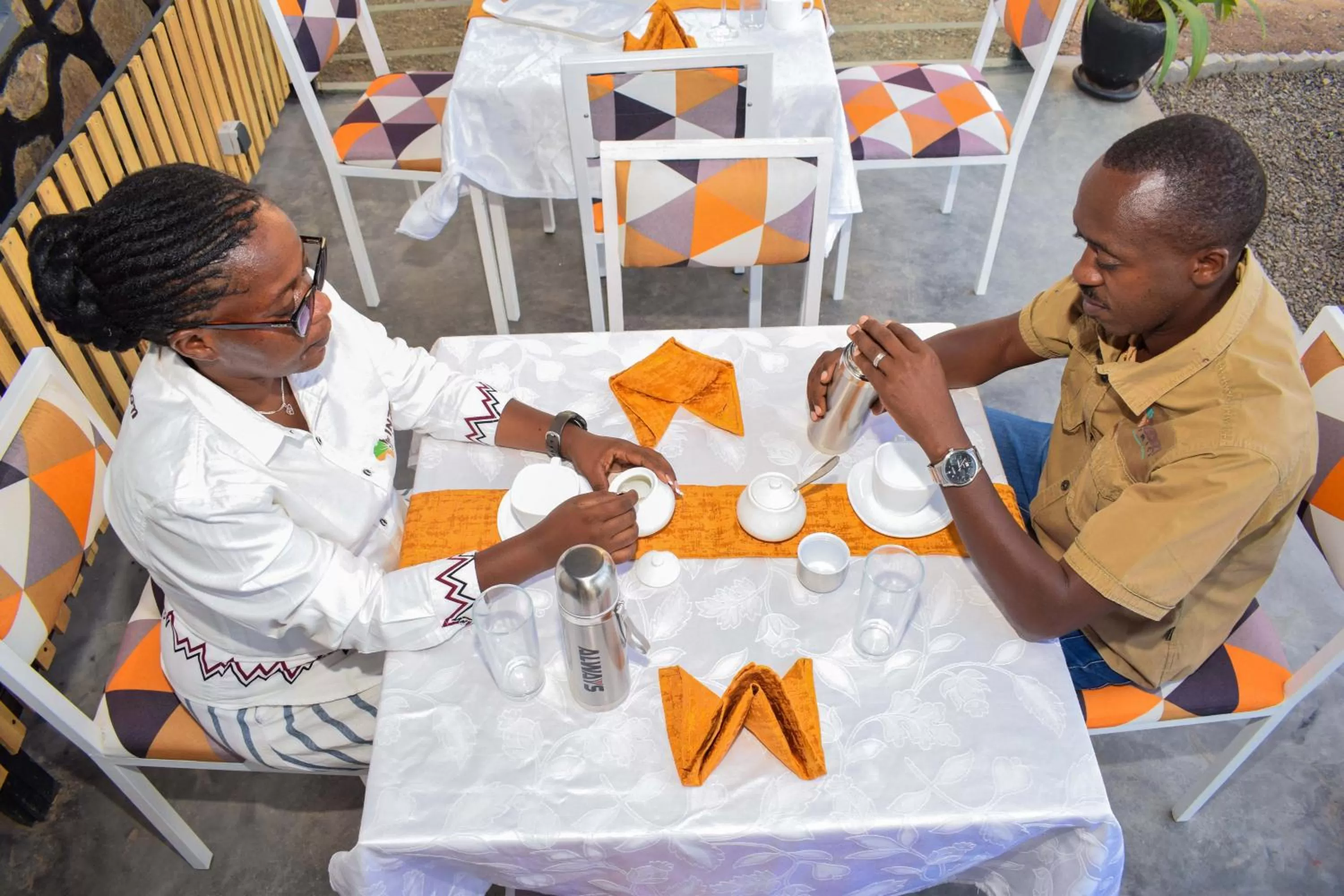 Restaurant/places to eat in INZOZI AFRICA HOUSE B&B-Gishushu