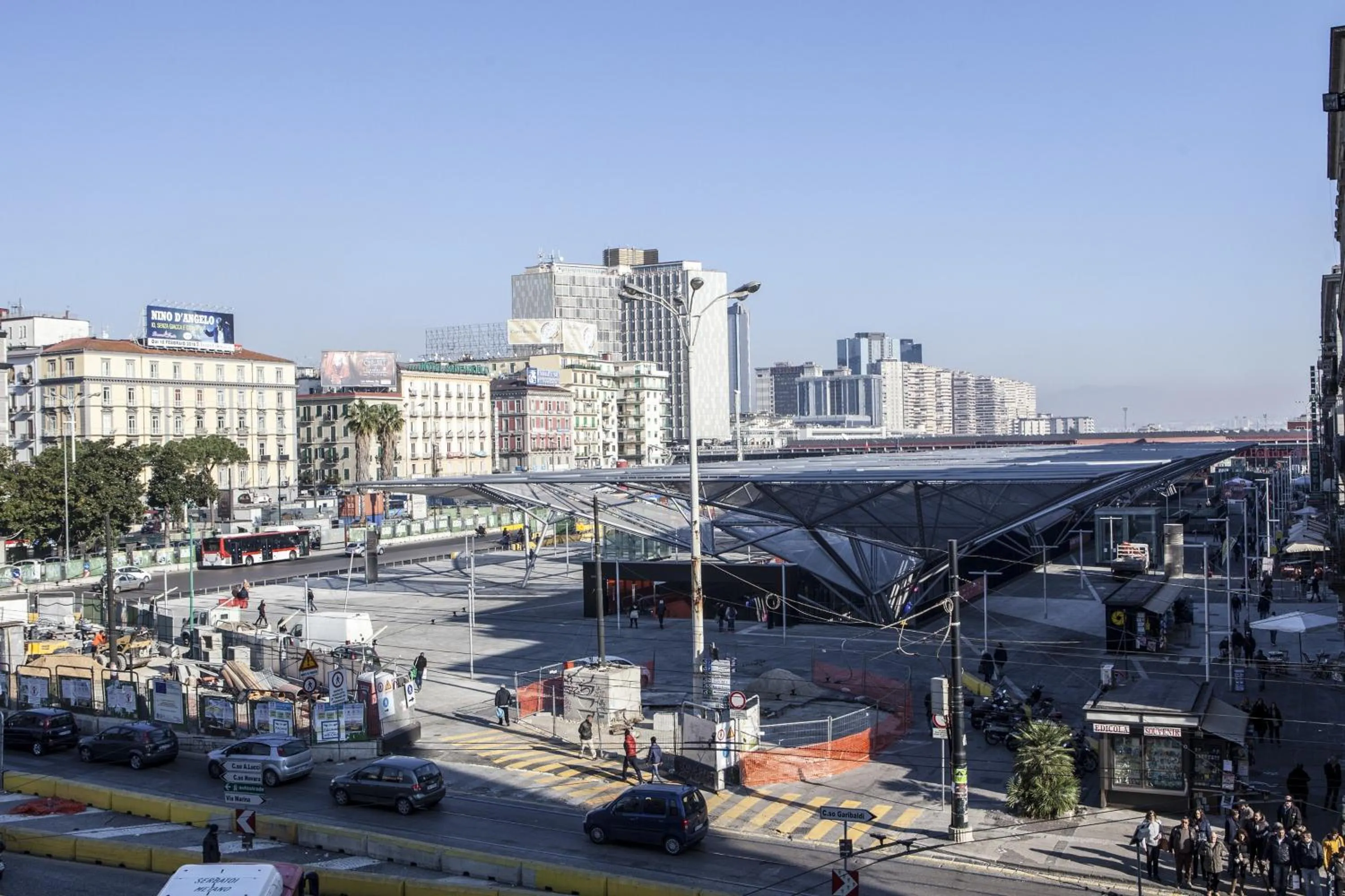 Off site in Napoli Garibaldi Square