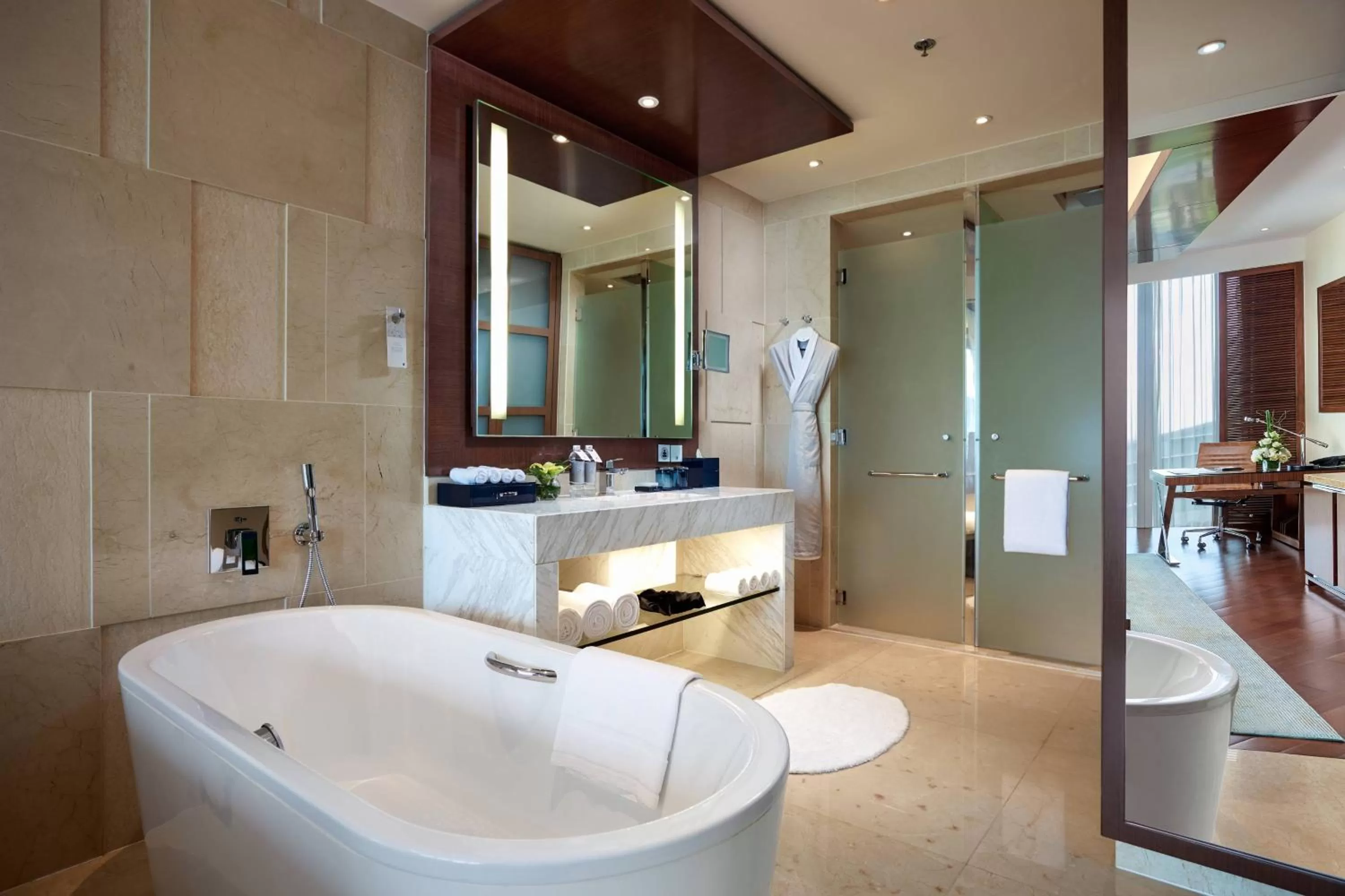 Bathroom in JW Marriott Hotel Hanoi