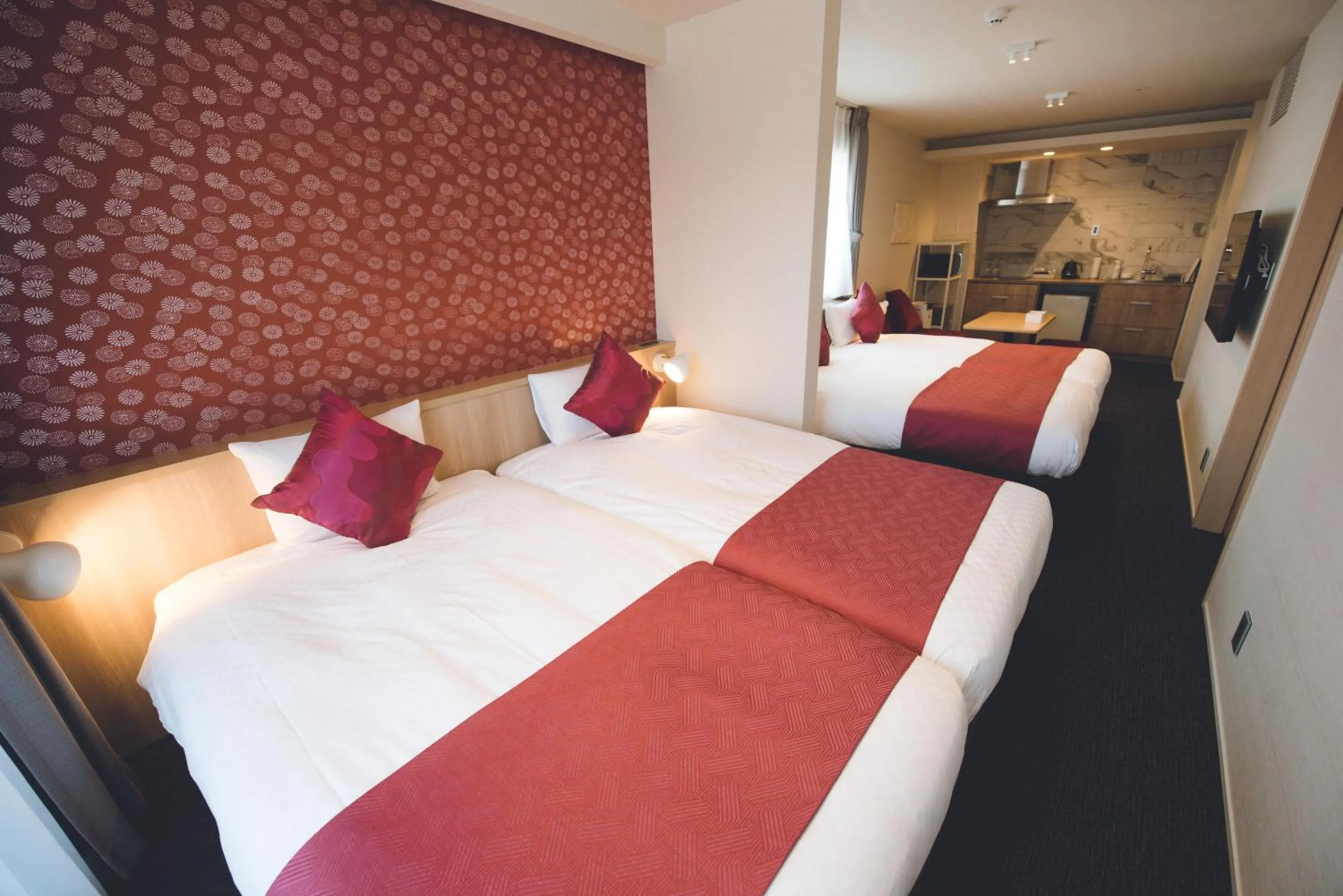 Quadruple Room in HOTEL MASTAY jingumichi