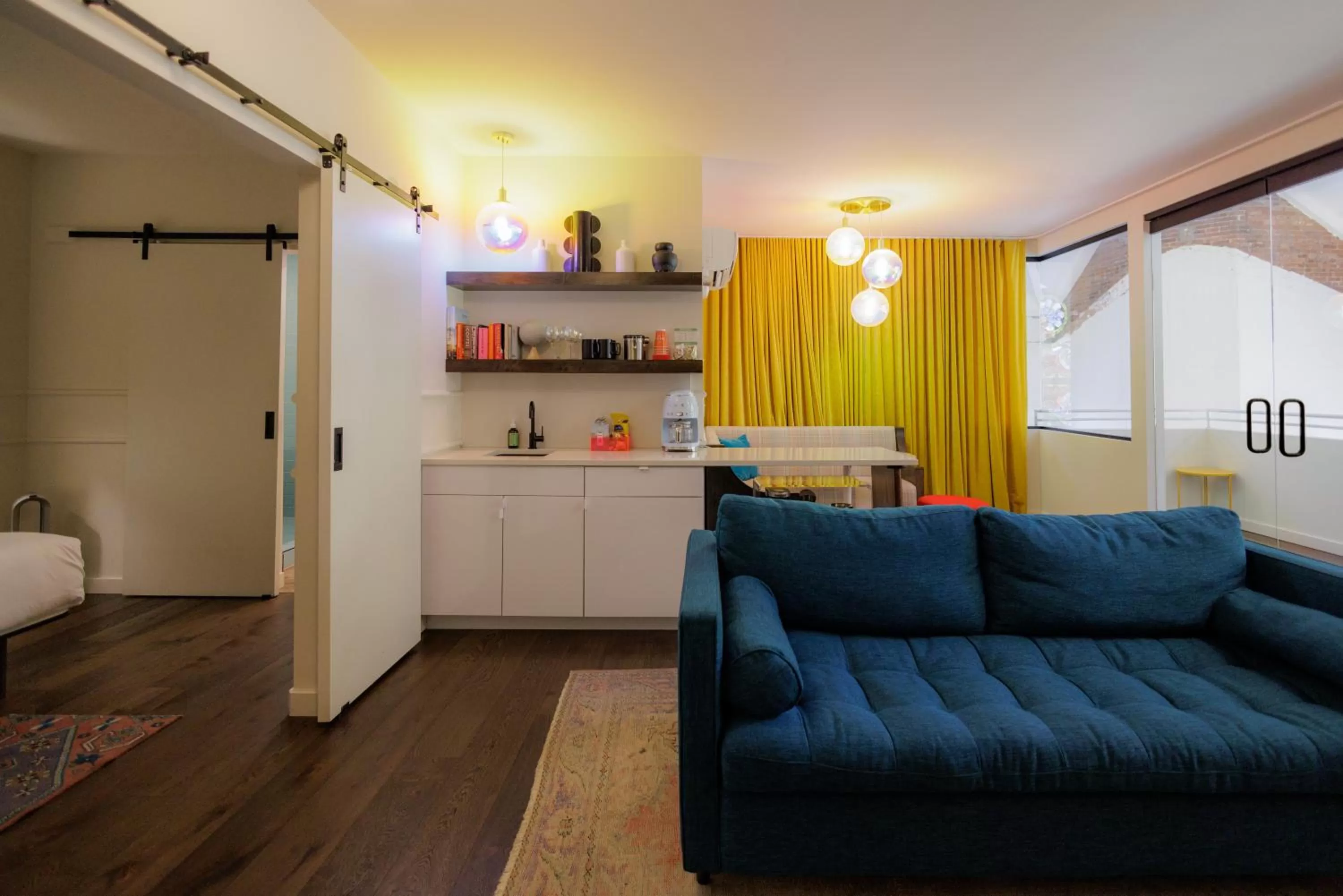 Living room in The Russell