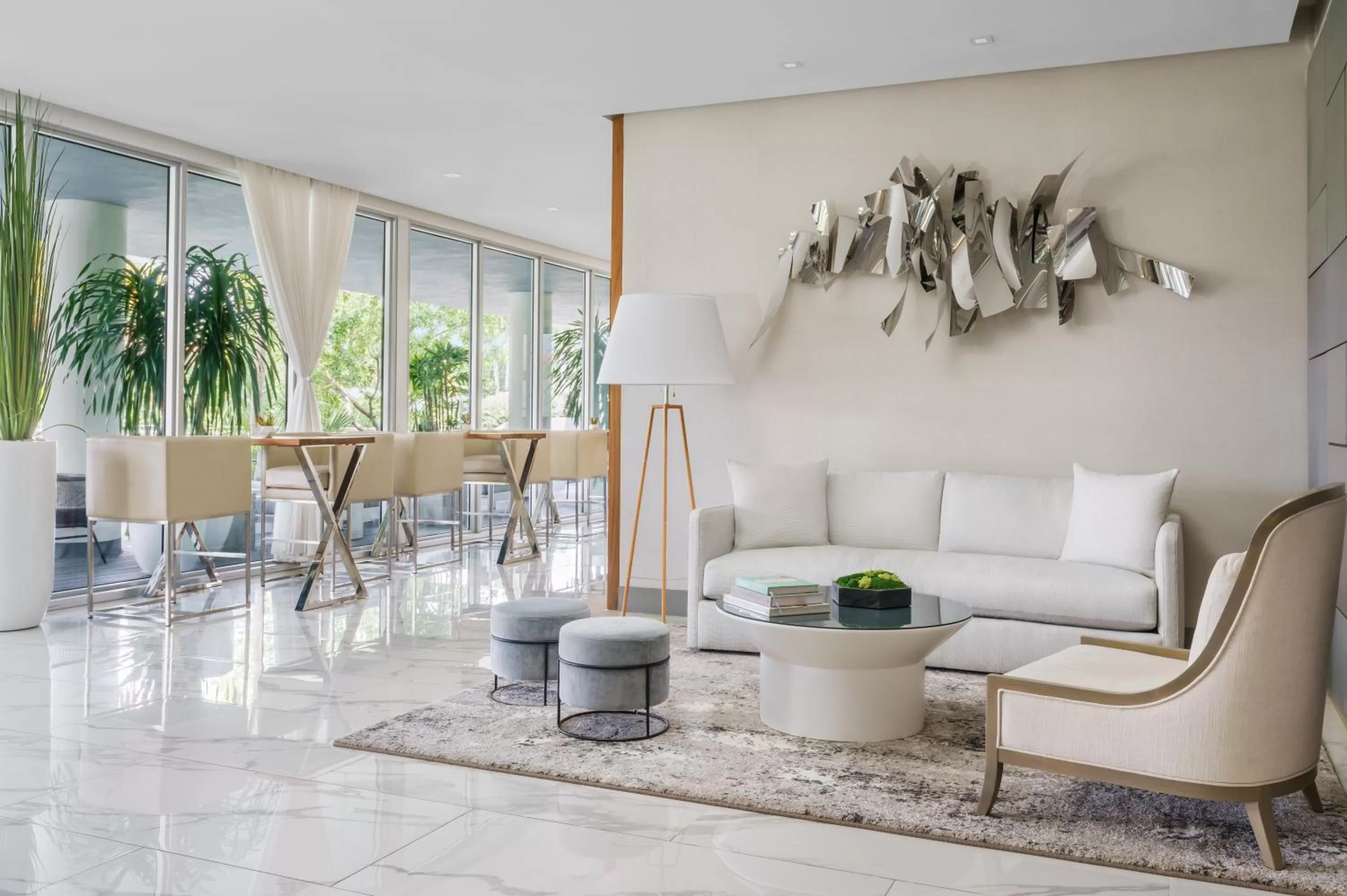 Lobby or reception in The Altair Bay Harbor Hotel