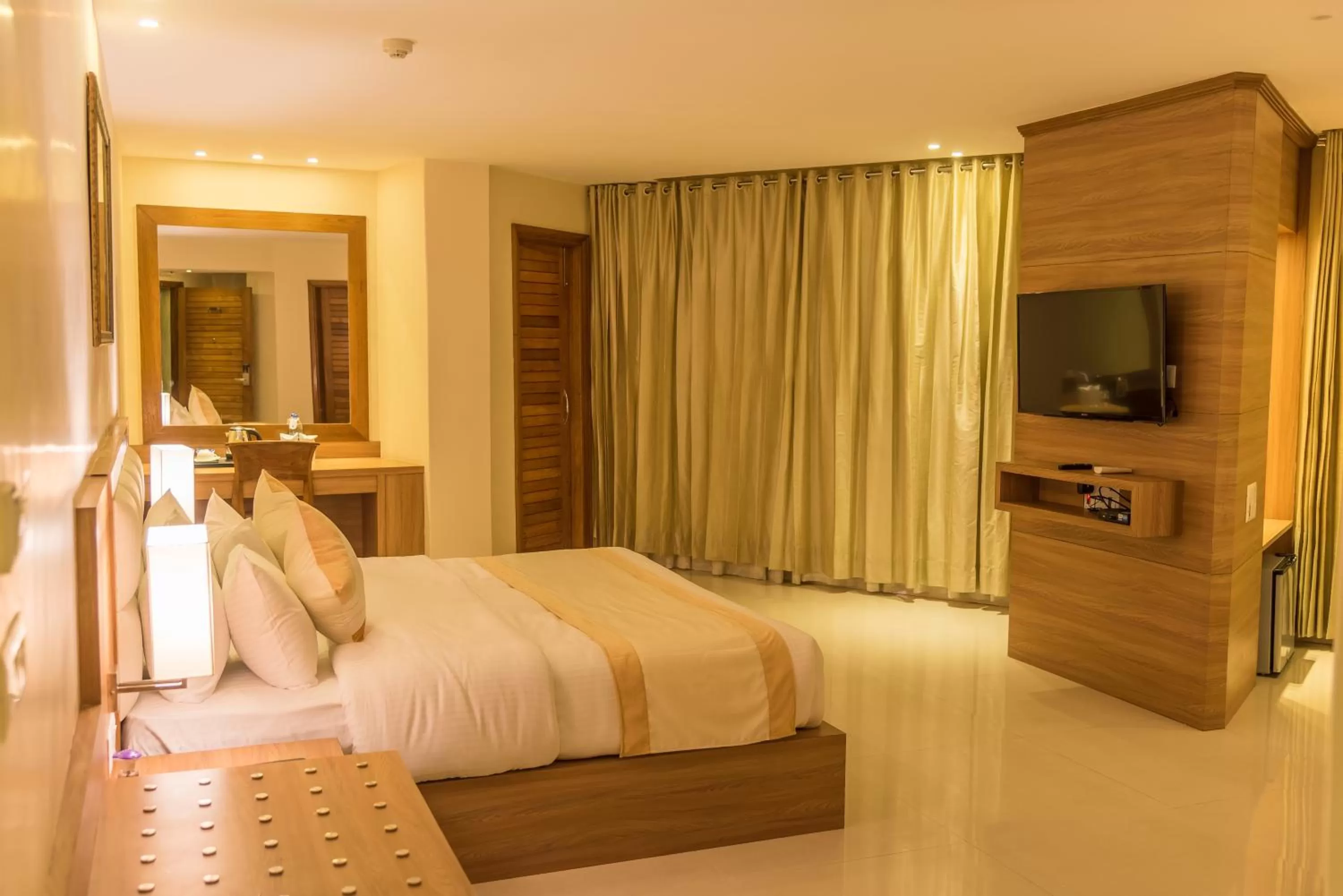 Bed in Sangai Continental (The Boutique Hotel)