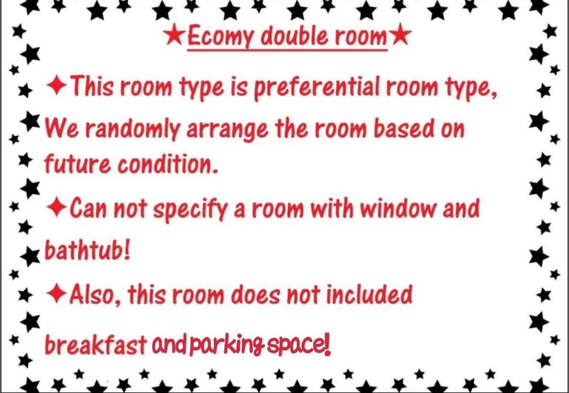 Text overlay in The Prince Hotel