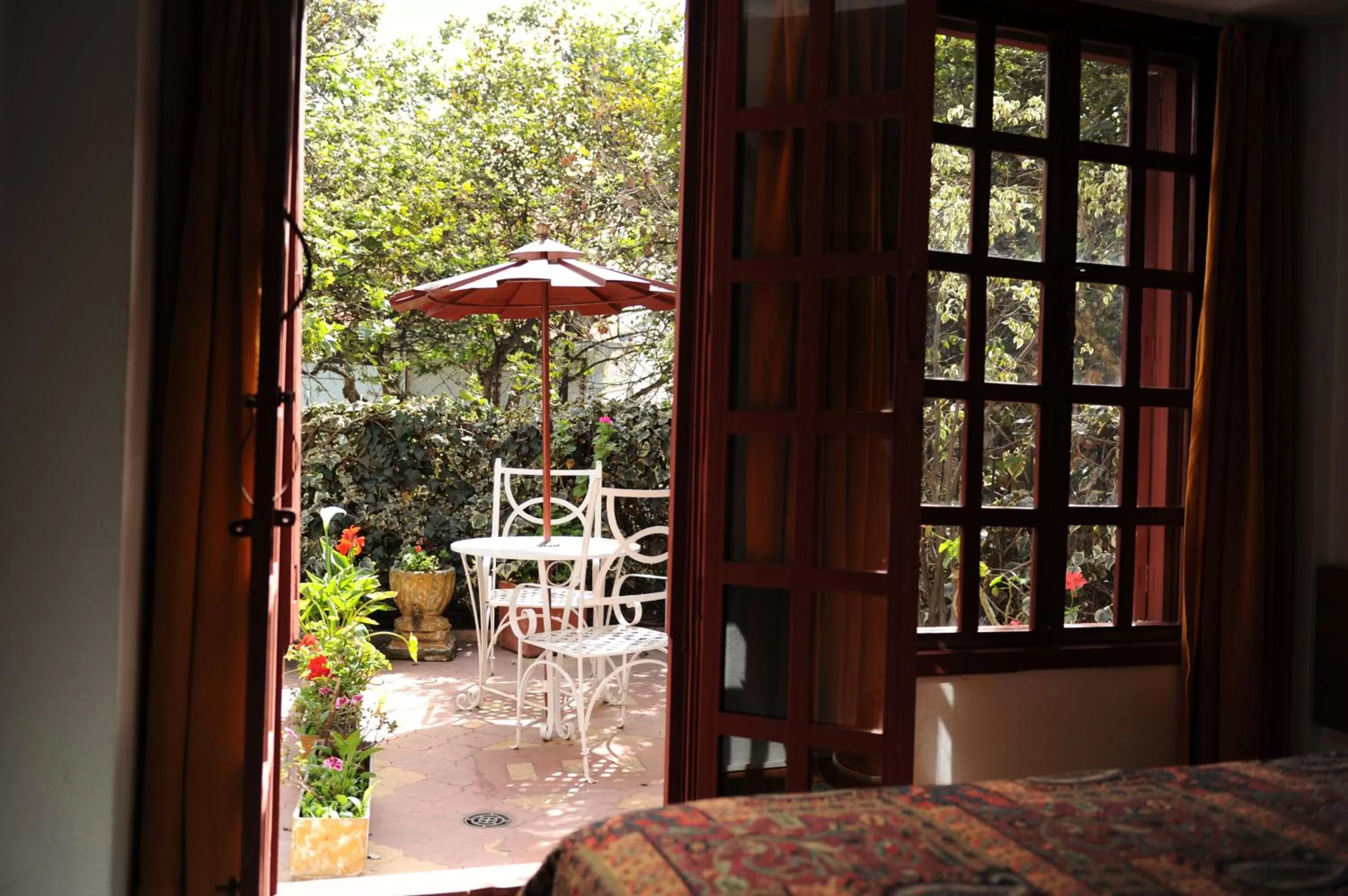 Patio in Boutique Hotel Antinea