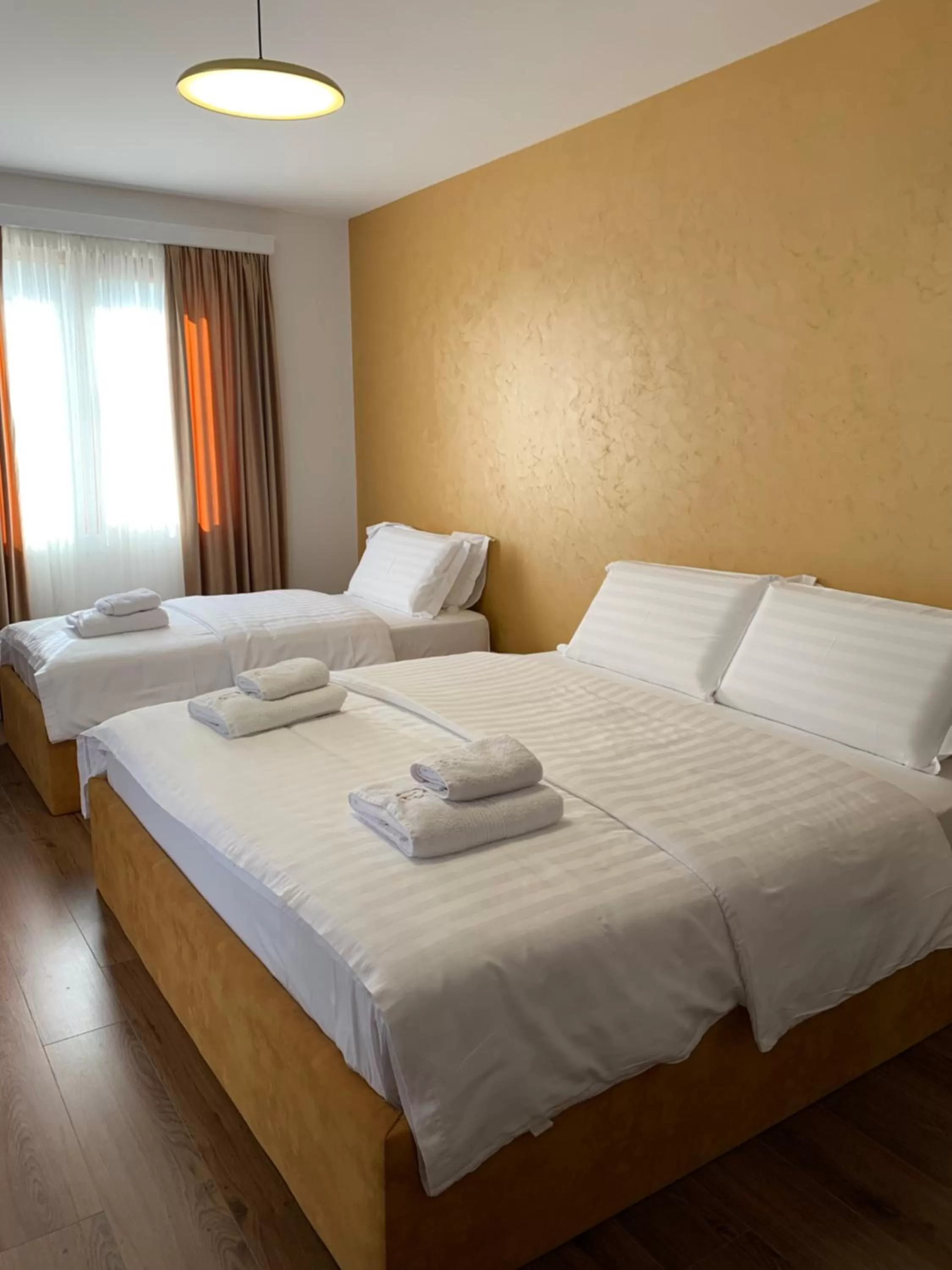 Bed in Grand Hotel Pogradec