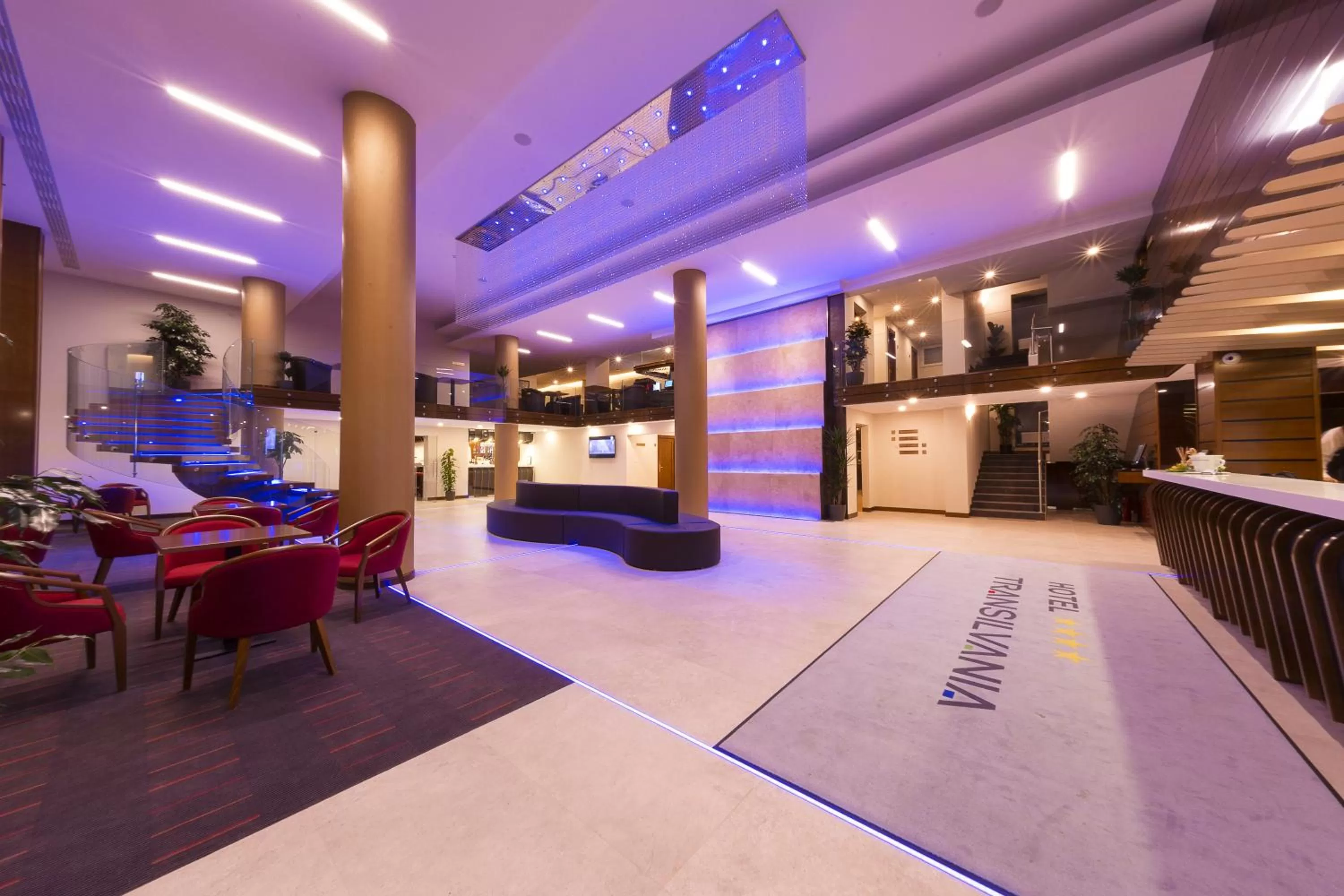 Lobby or reception in Hotel Transilvania