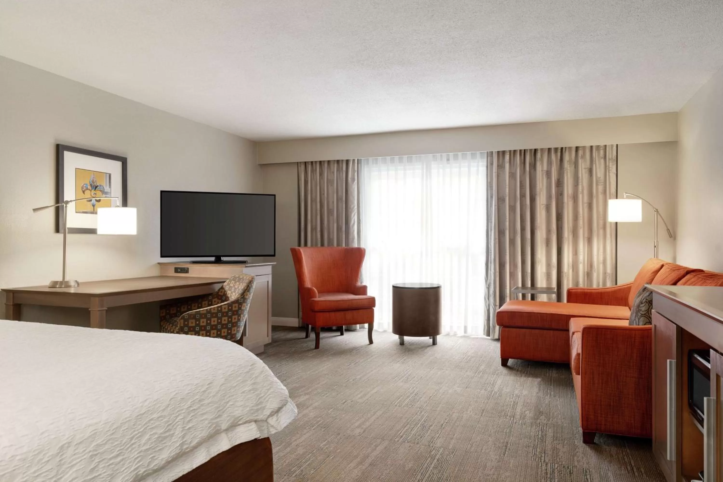 Bedroom, Bed in Hampton Inn New Orleans/St.Charles Ave