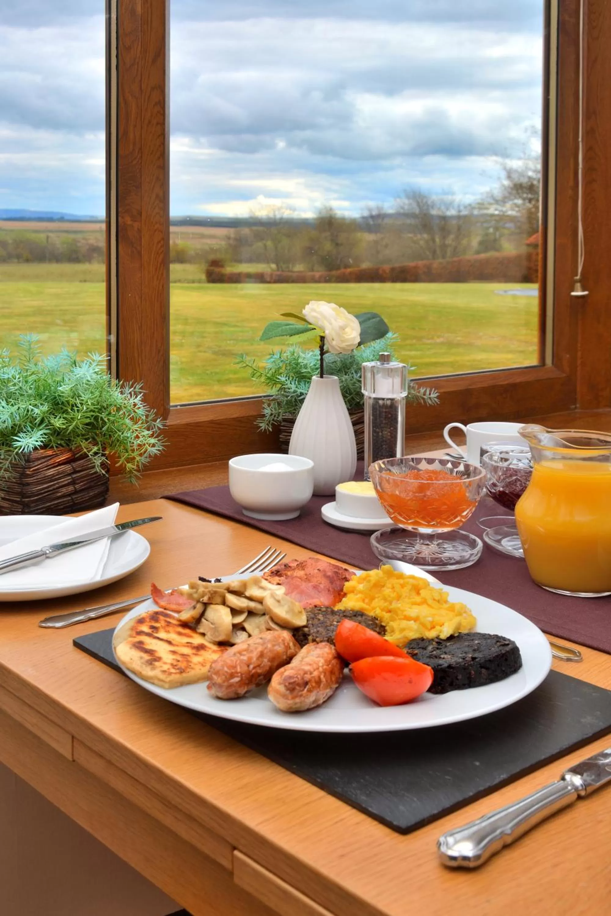 Food close-up in Peggyslea Farm B&B