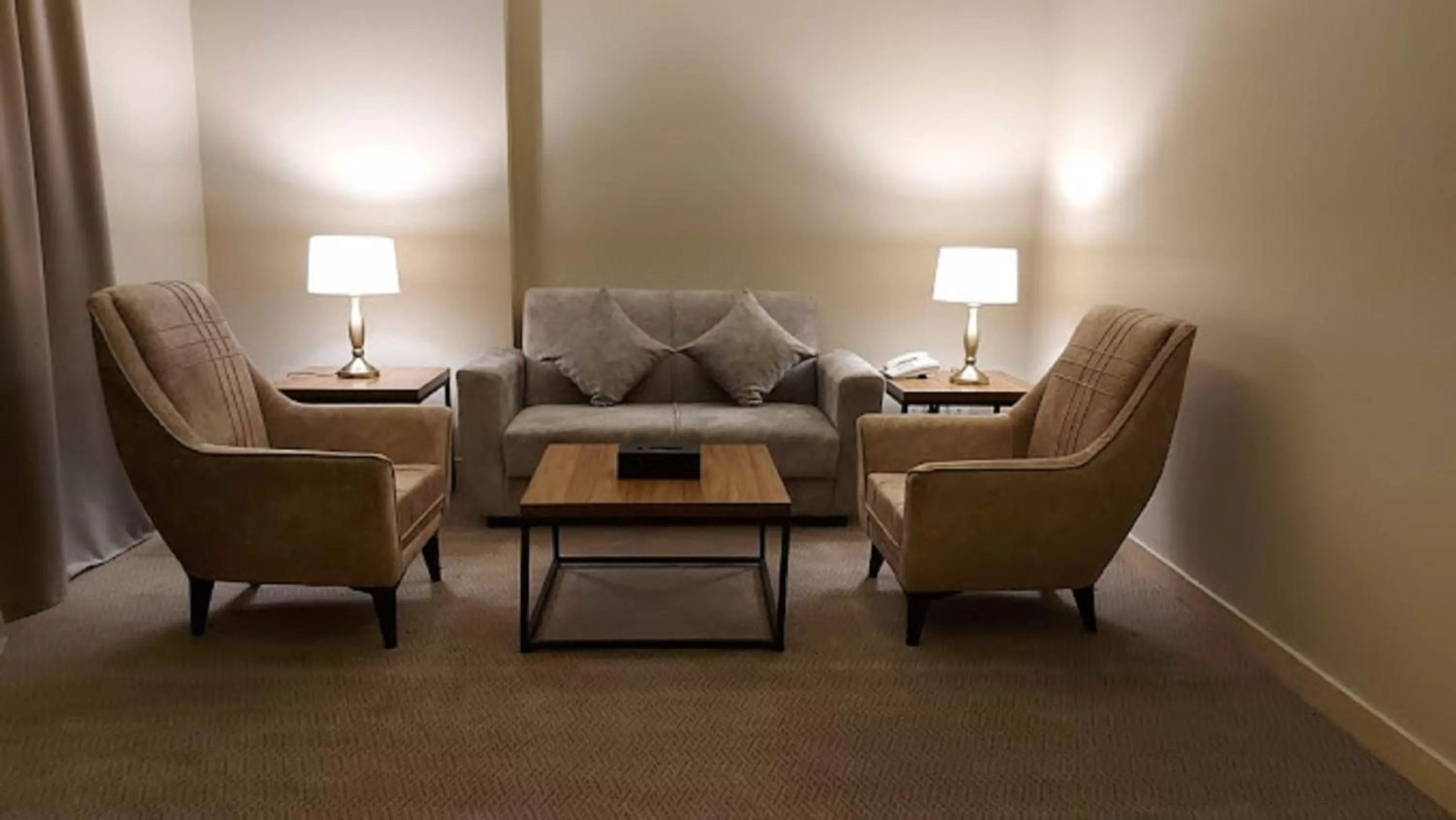 Living room, Seating Area in Vital House Apartments