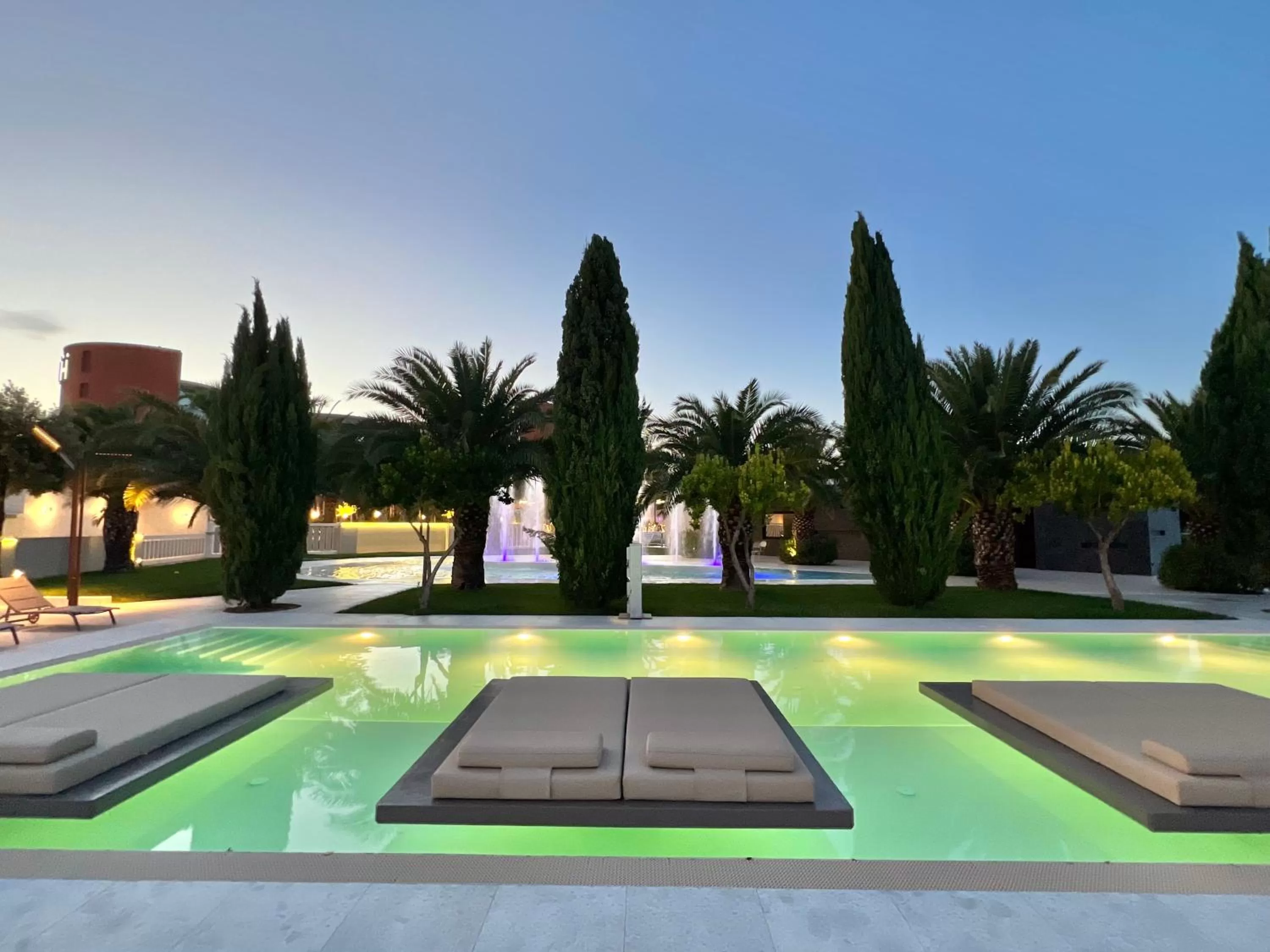 Pool view in UNA HOTELS MH Matera