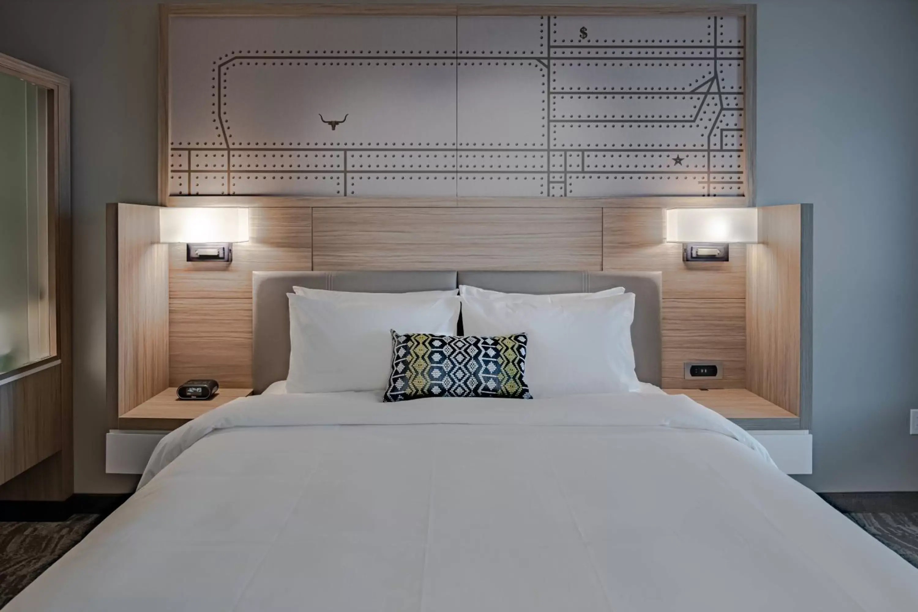 King Suite with Sofa Bed - Hearing Accessible in SpringHill Suites by Marriott Fort Worth Historic Stockyards King Suite with Sofa Bed - Hearing Accessible in SpringHill Suites by Marriott Fort Worth Historic Stockyards