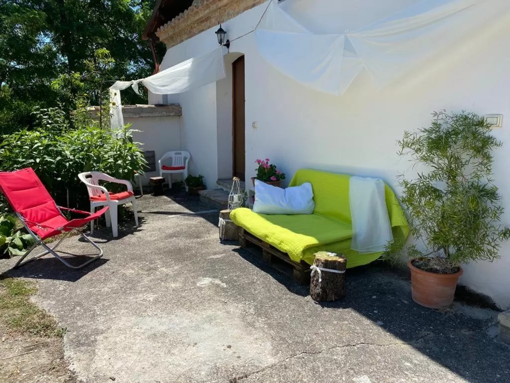 Patio in Agriturismo Flarà