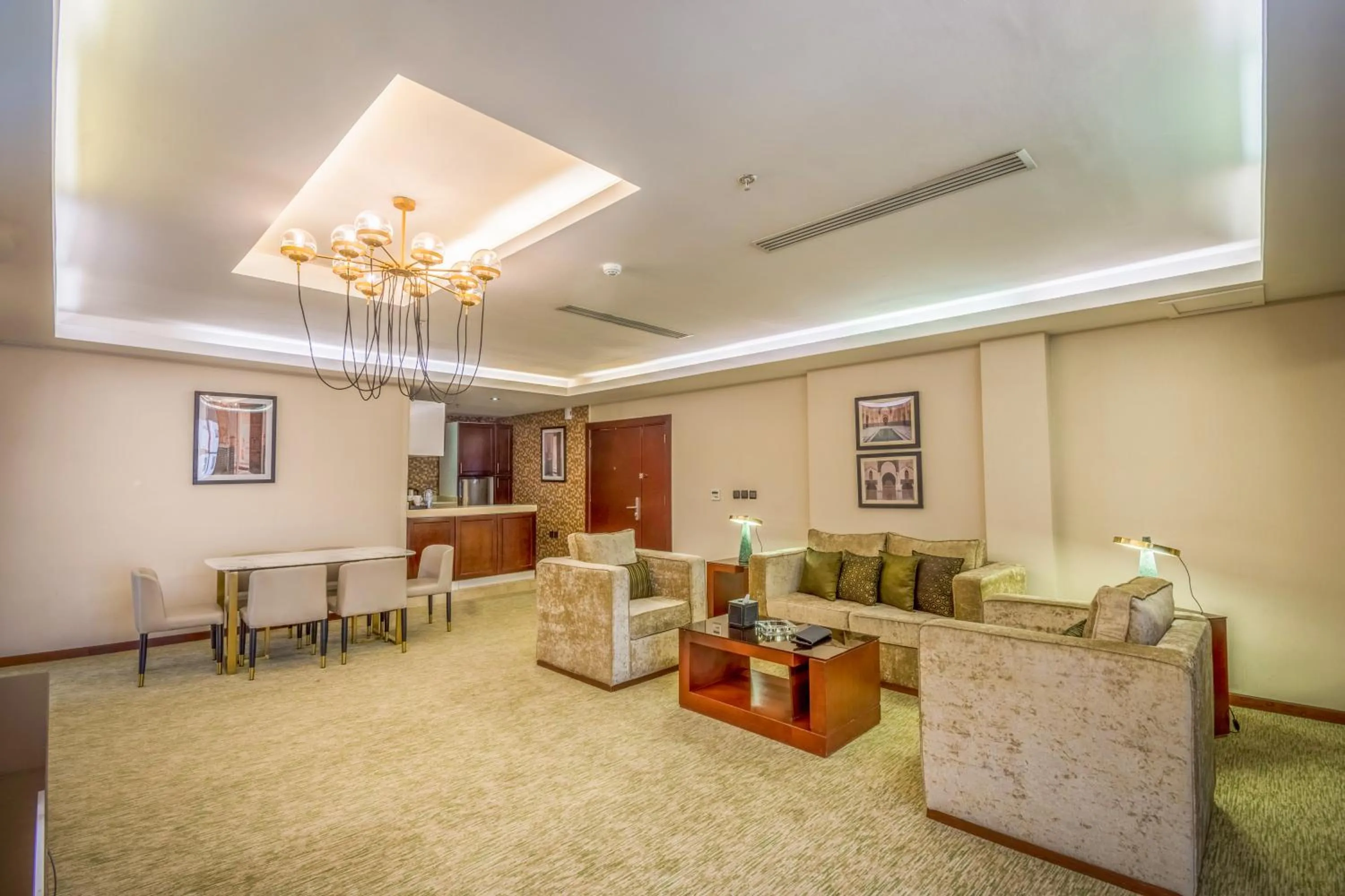 Living room in Grand Plaza Hotel - Dhabab Riyadh
