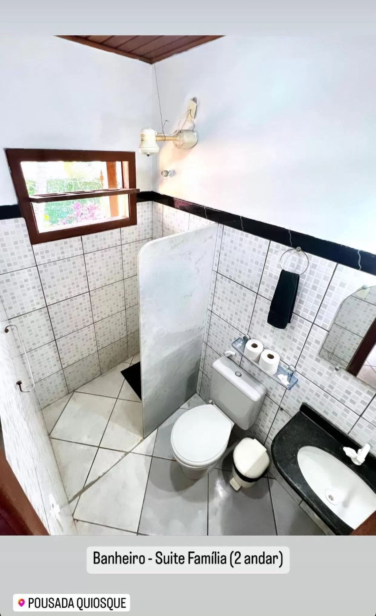 Bathroom in Hospedagem La Bilbaina