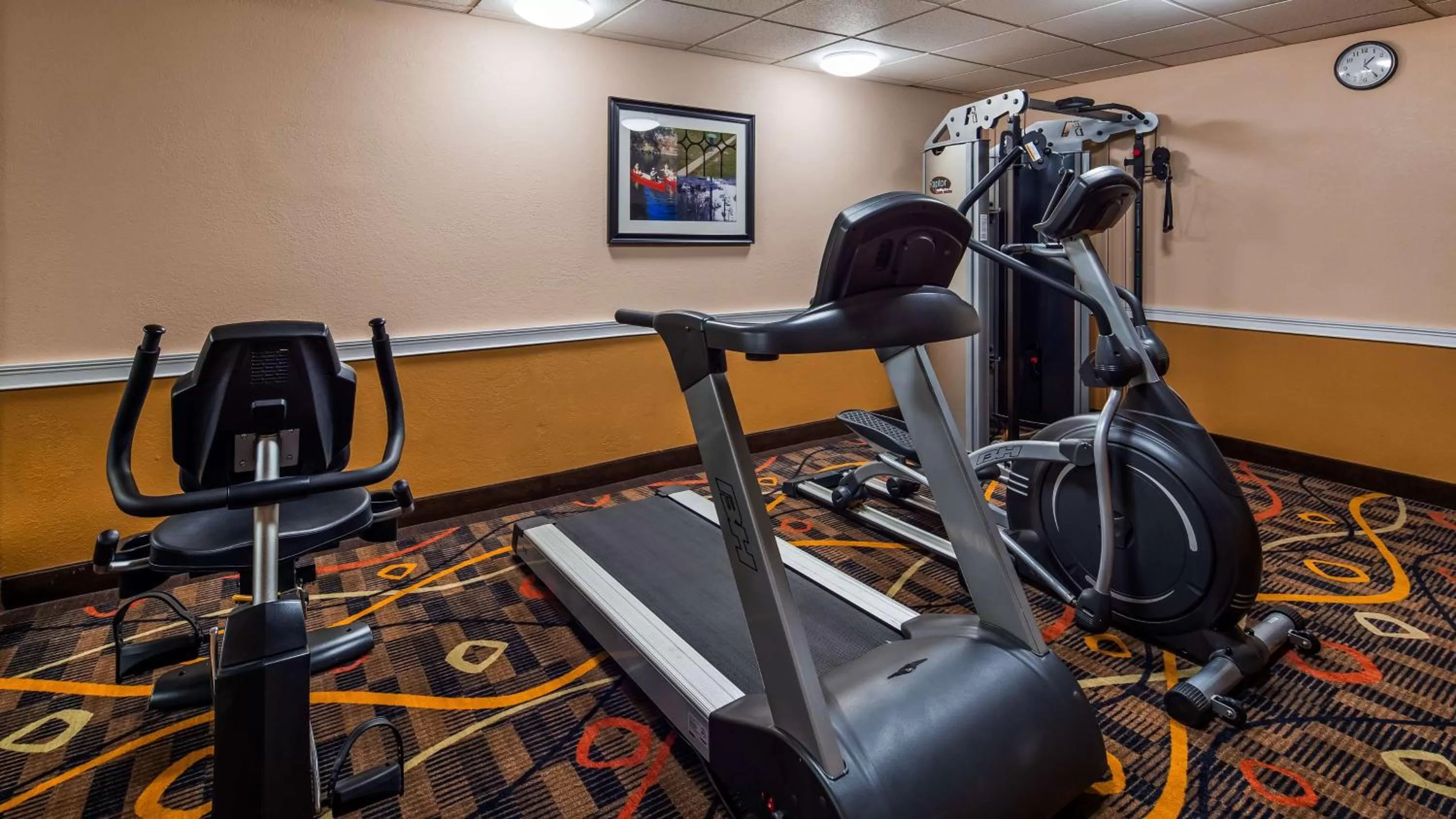 Fitness centre/facilities in Best Western White Mountain Inn